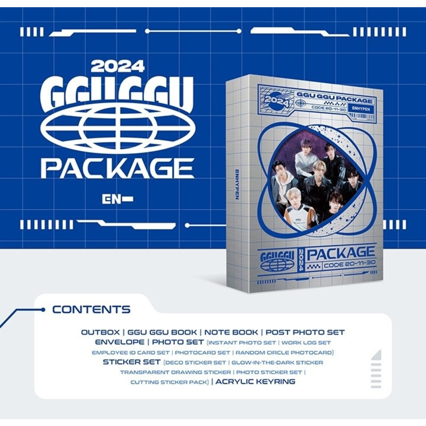 Enhypen ENHYPEN - 2024 GGU GGU PACKAGE