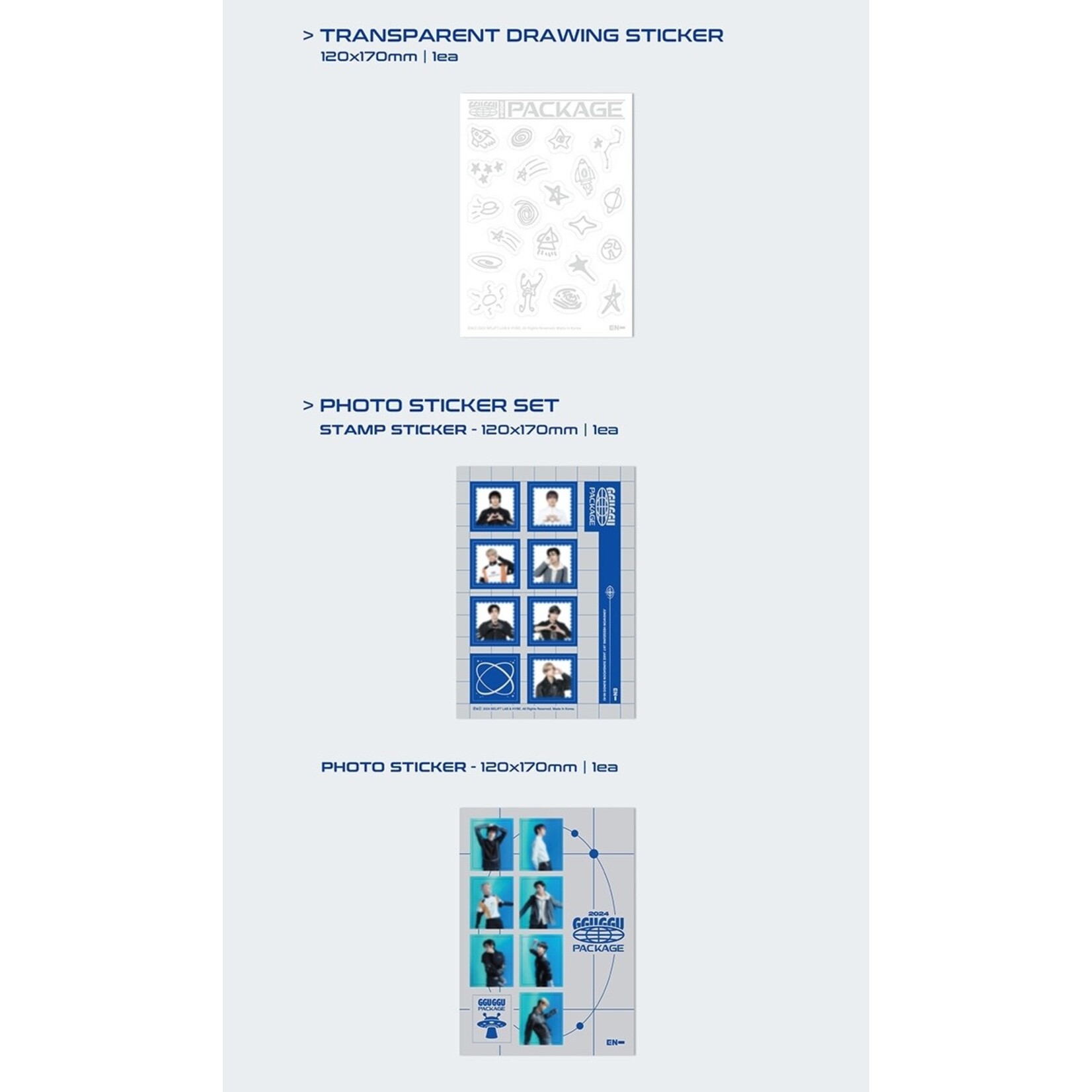Enhypen ENHYPEN - 2024 GGU GGU PACKAGE