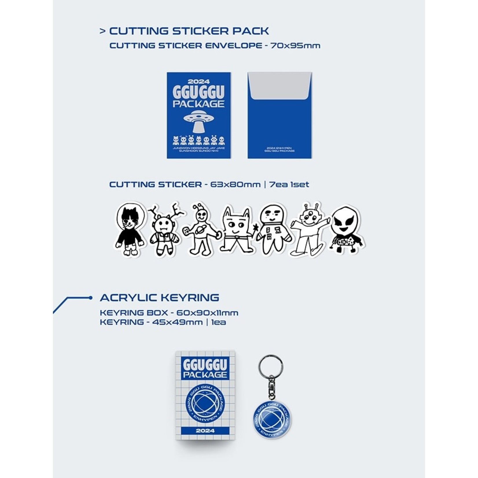 ENHYPEN - 2024 GGU GGU PACKAGE + Weverse Gift (WS) - K-Town