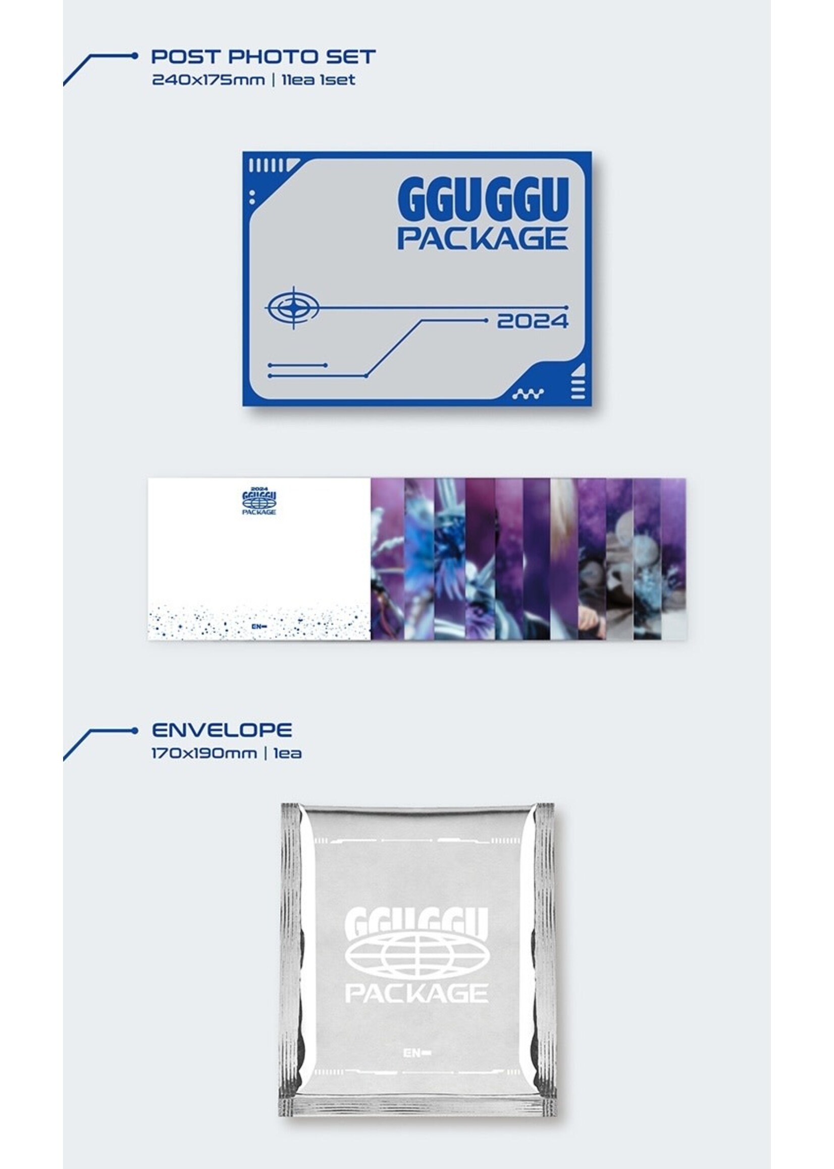 ENHYPEN - 2024 GGU GGU PACKAGE + Weverse Gift (WS) - K-Town