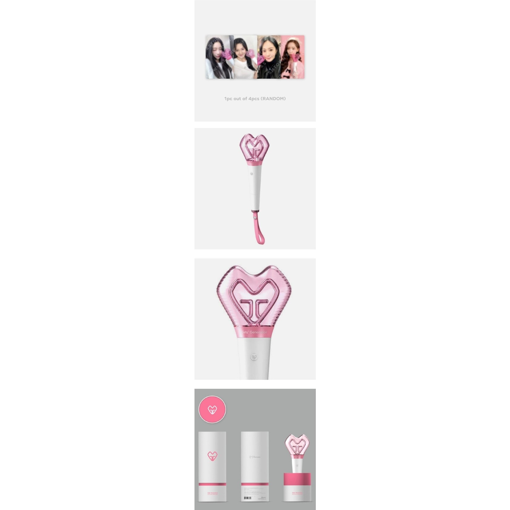 Girl's Generation Girls’ Generation - OFFICIAL FANLIGHT + Random Photocard
