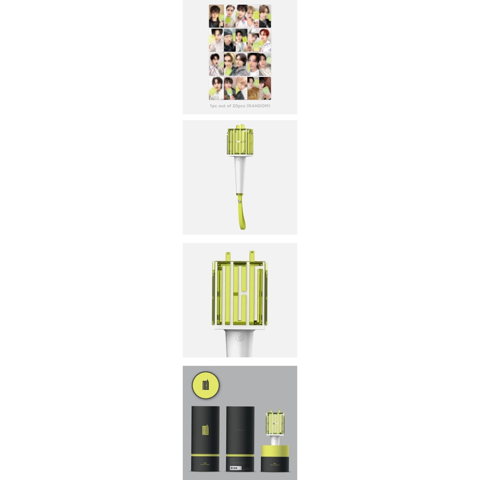 NCT NCT - OFFICIAL FANLIGHT + Random Photocard