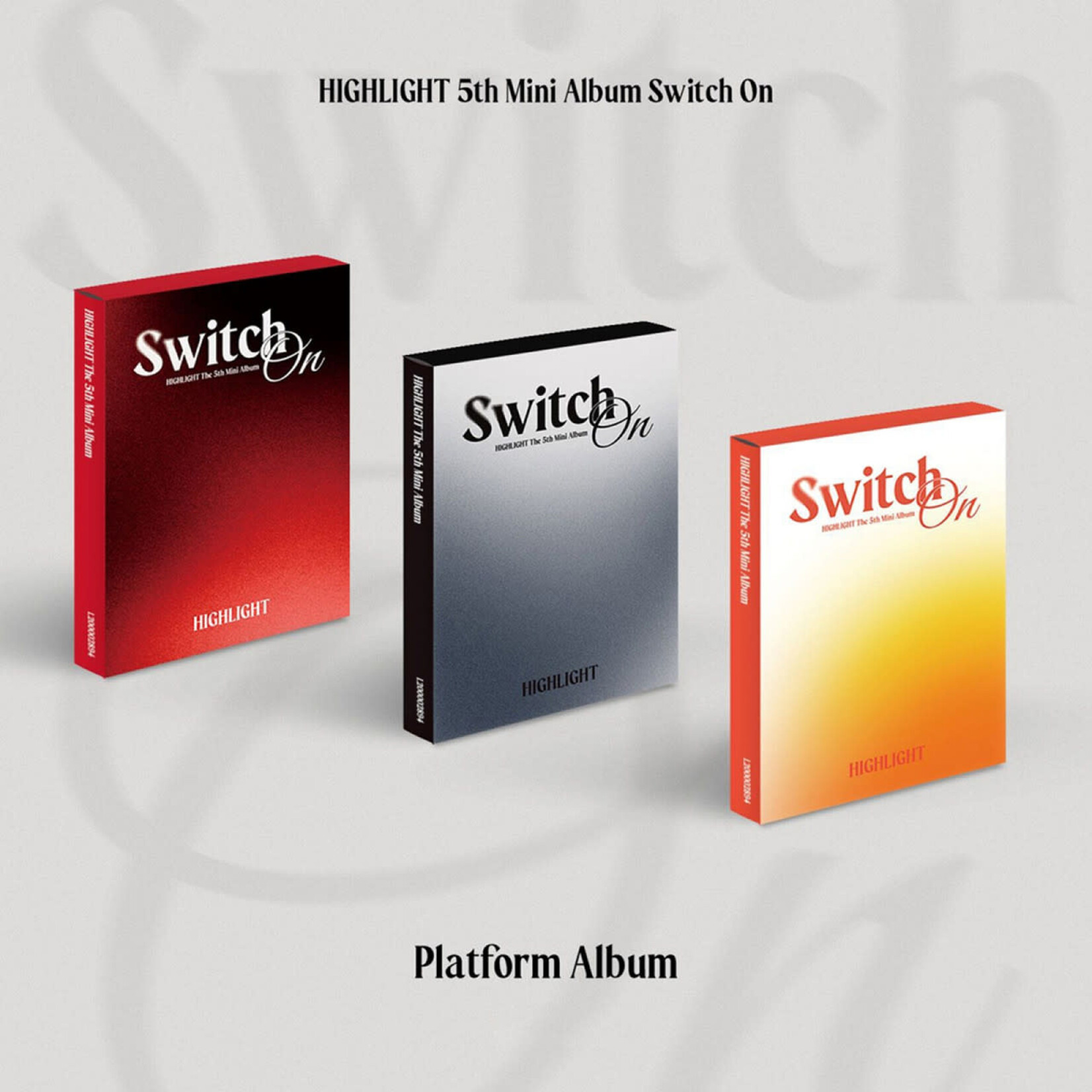 HIGHLIGHT HIGHLIGHT - THE 5th MINI ALBUM [Switch On] Platform ver