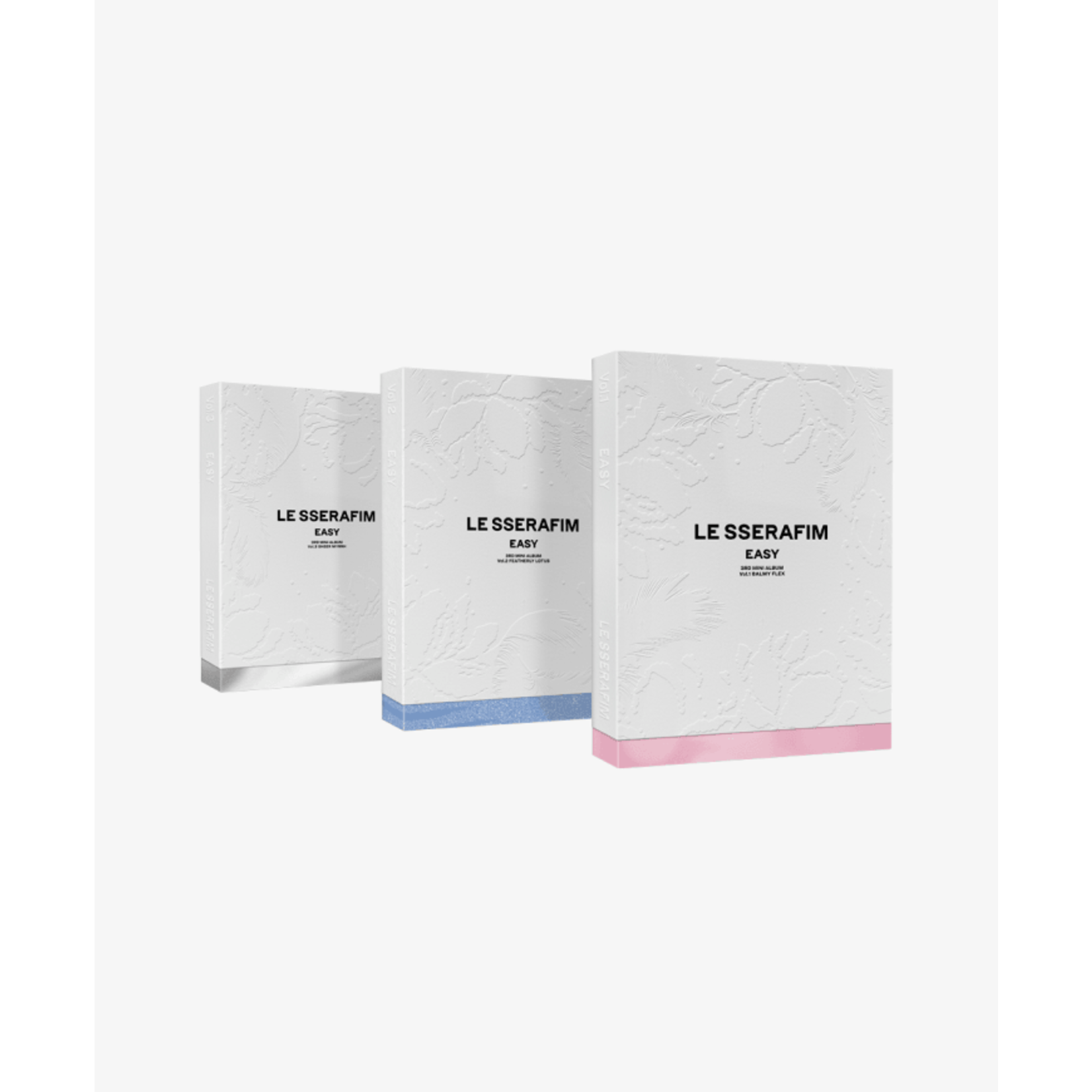 Le Sserafim LE SSERAFIM - 3rd Mini Album 'EASY' + Weverse Showcase Gift (WS)