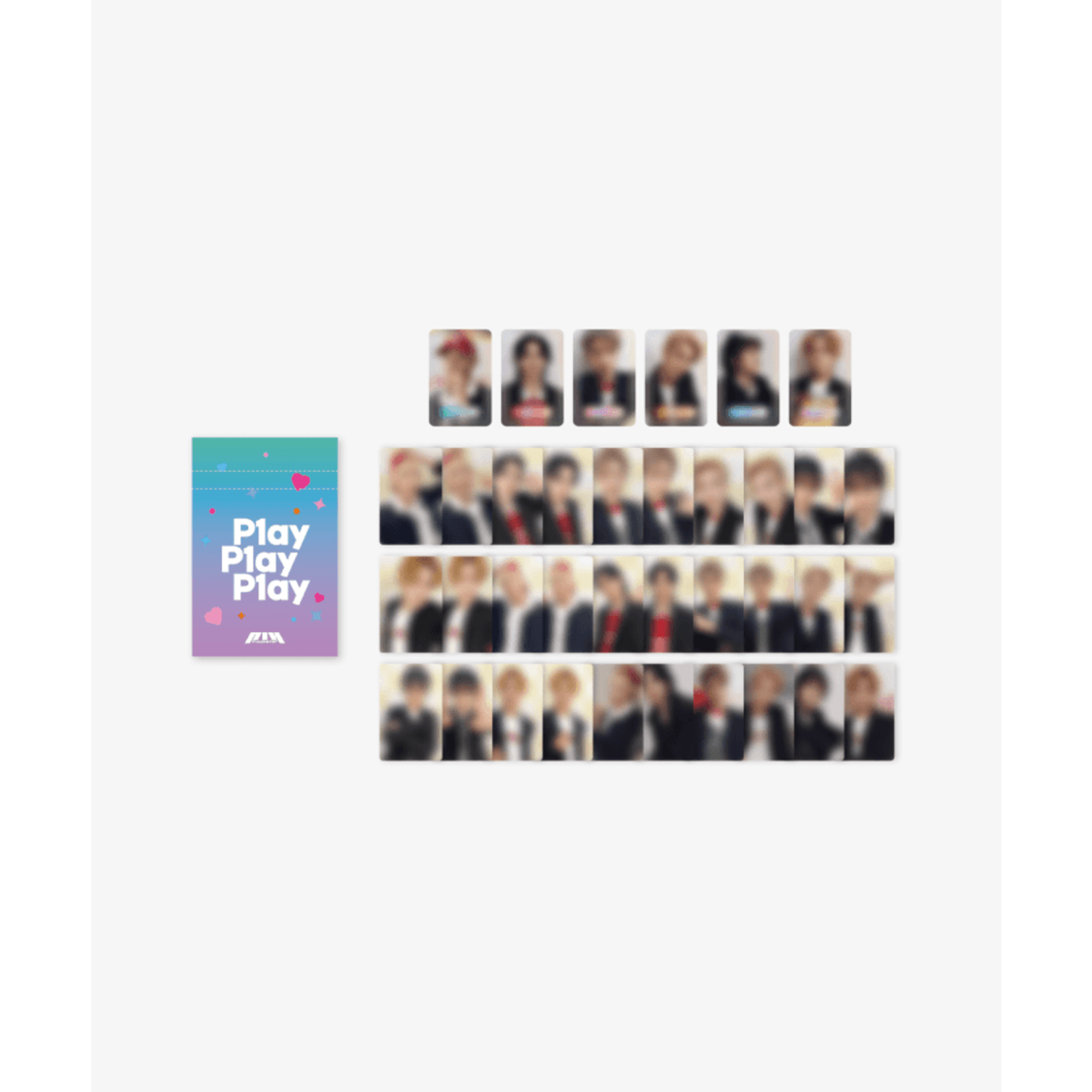 P1Harmony P1Harmony - P1ay P1ay P1ay TRADING PHOTO CARD SET