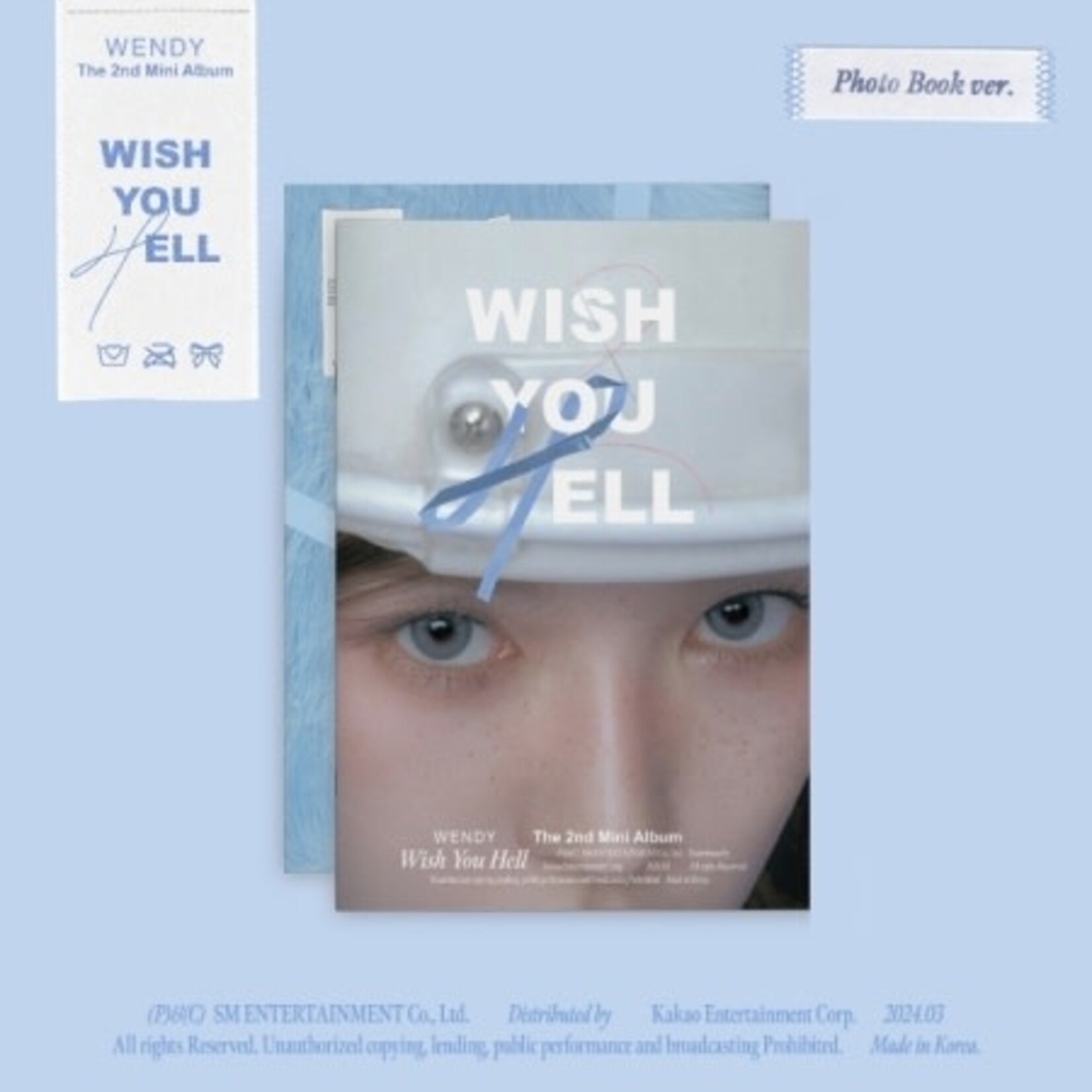 Red Velvet WENDY - The 2nd Mini Album [Wish You Hell] (Photo Book Ver.)