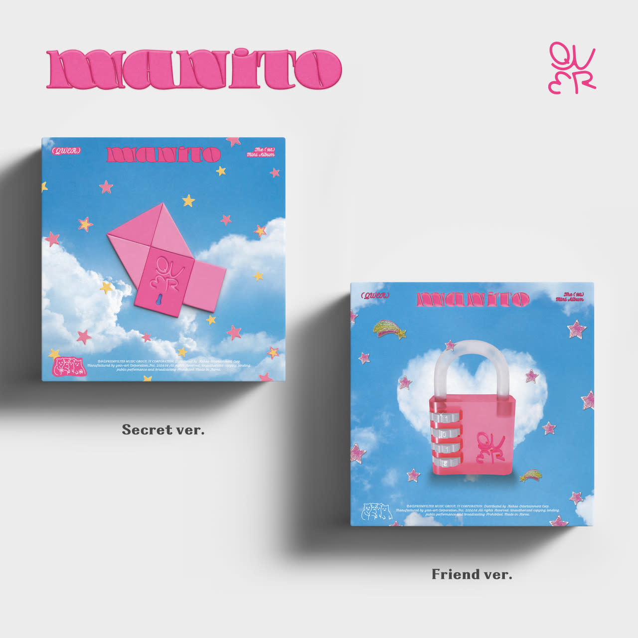 QWER MANITO アルバム qwer-qwer-1st-mini-album-