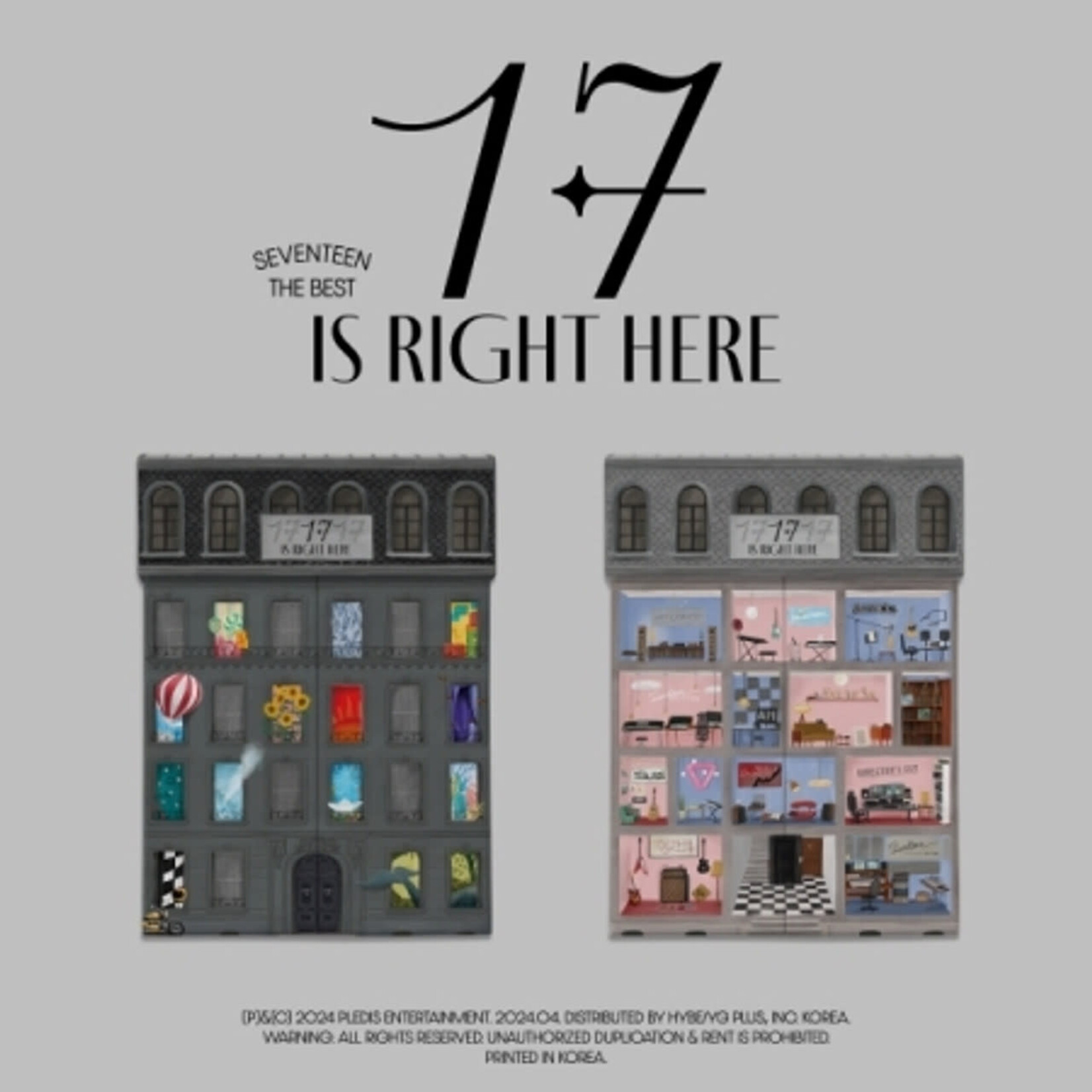 Seventeen SEVENTEEN - BEST ALBUM [17 IS RIGHT HERE]