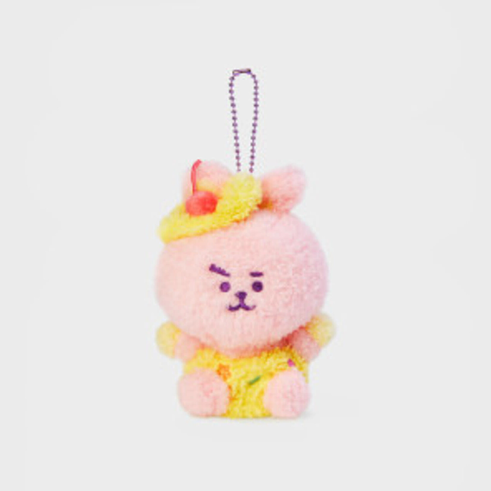 BTS BT21 - COOKY ON THE CLOUD DOLL KEYRING