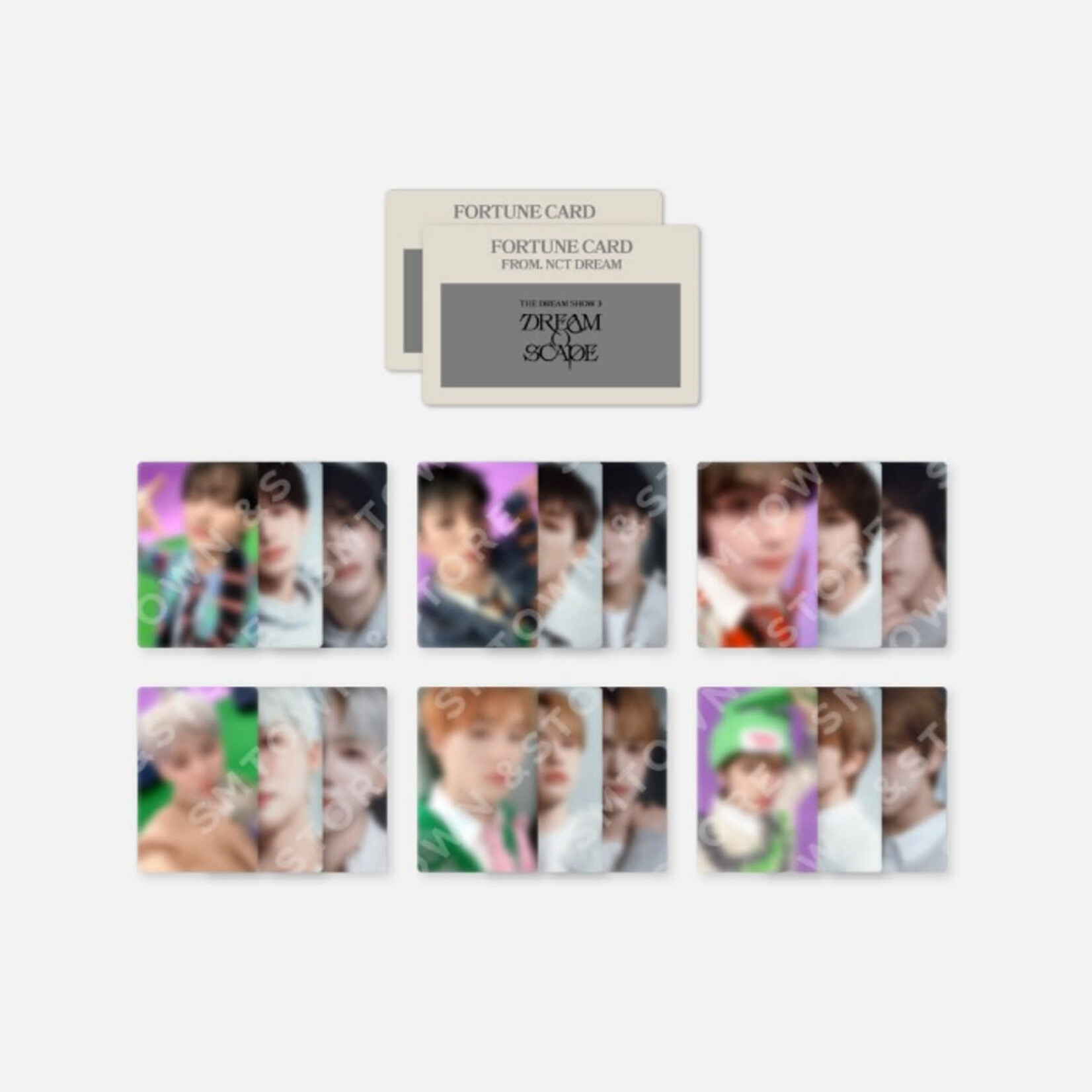 NCT NCT DREAM - 2024 NCT DREAM THE DREAM SHOW 3 'DREAM( )SCAPE' FORTUNE SCRATCH CARD