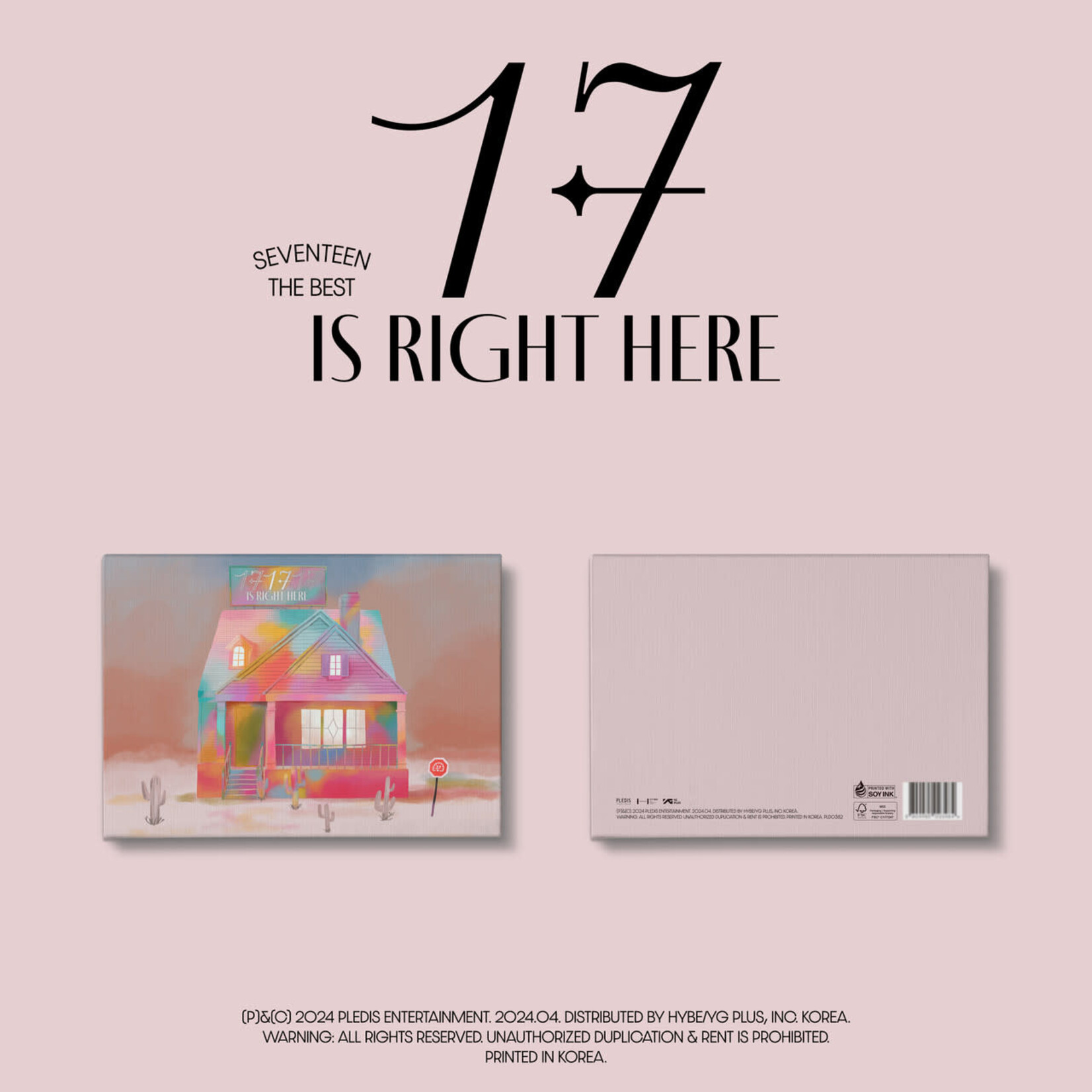 Seventeen SEVENTEEN - BEST ALBUM  [17 IS RIGHT HERE] (Deluxe Ver.)