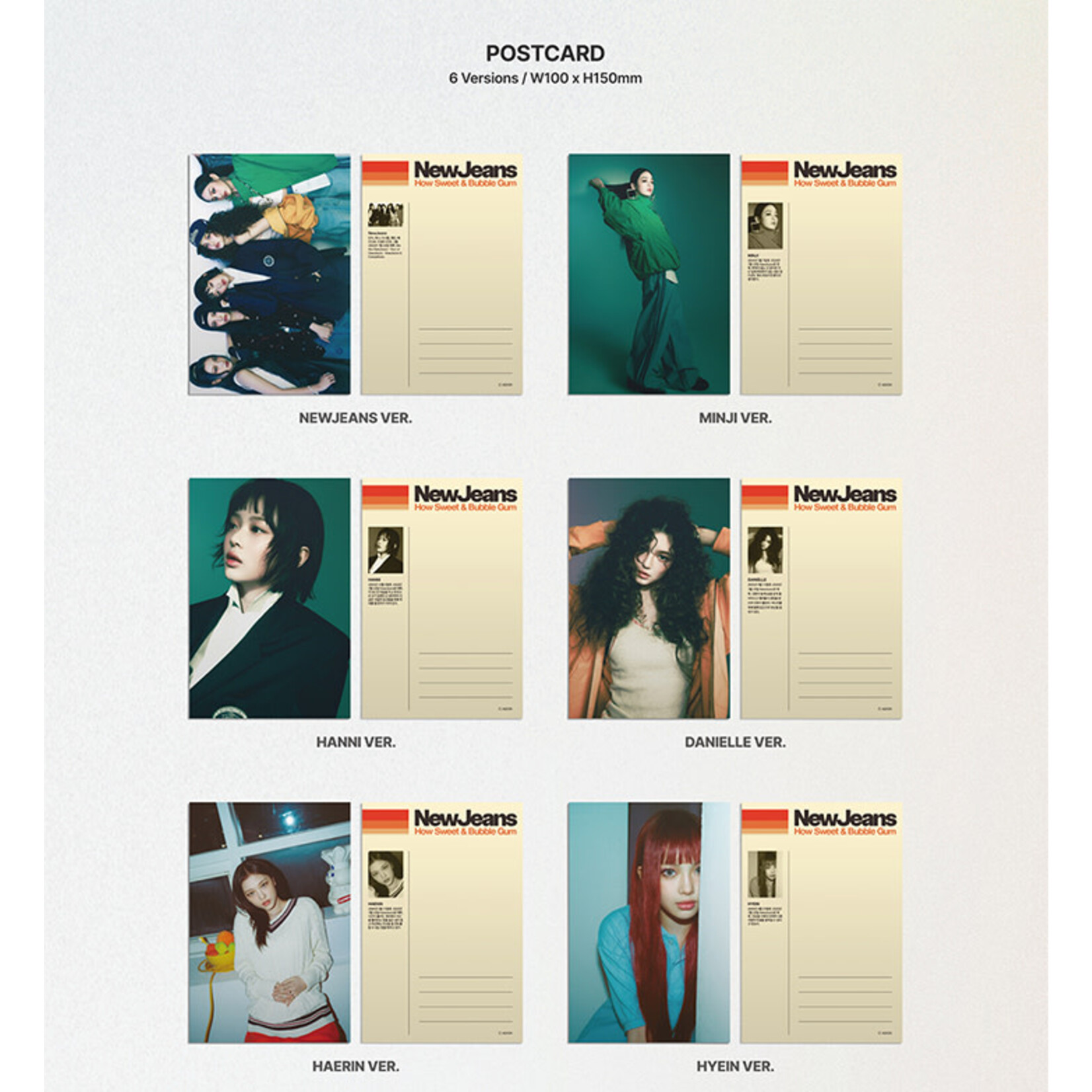 NewJeans NewJeans - [How Sweet] (Standard ver.) + Weverse Gift (WS)