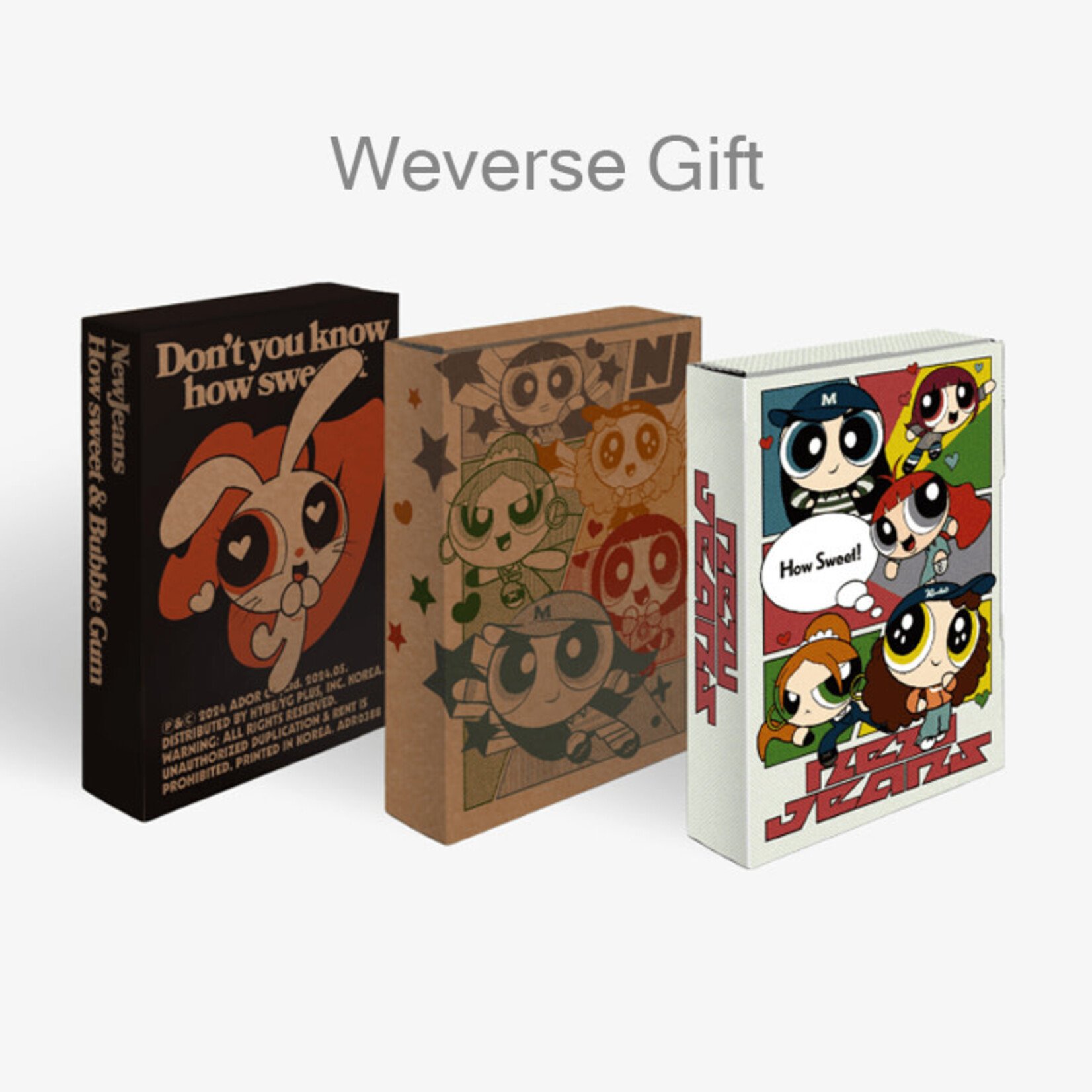 NewJeans NewJeans - [How Sweet] (Weverse Albums ver.) + Weverse Gift (WS)