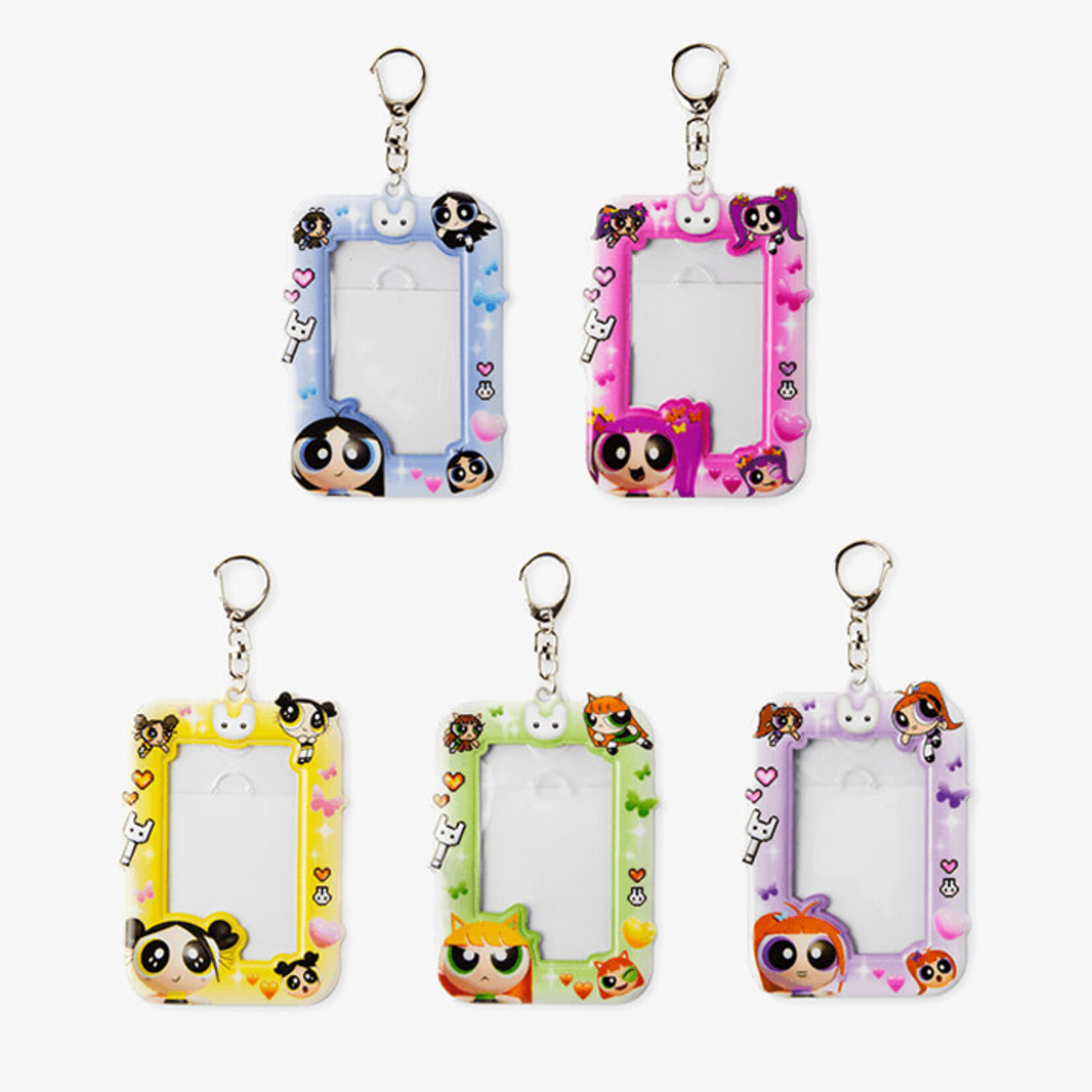NewJeans [Summer Sale] NewJeans - THE POWERPUFF GIRLS x NJ PHOTO HOLDER KEYRING VER.2
