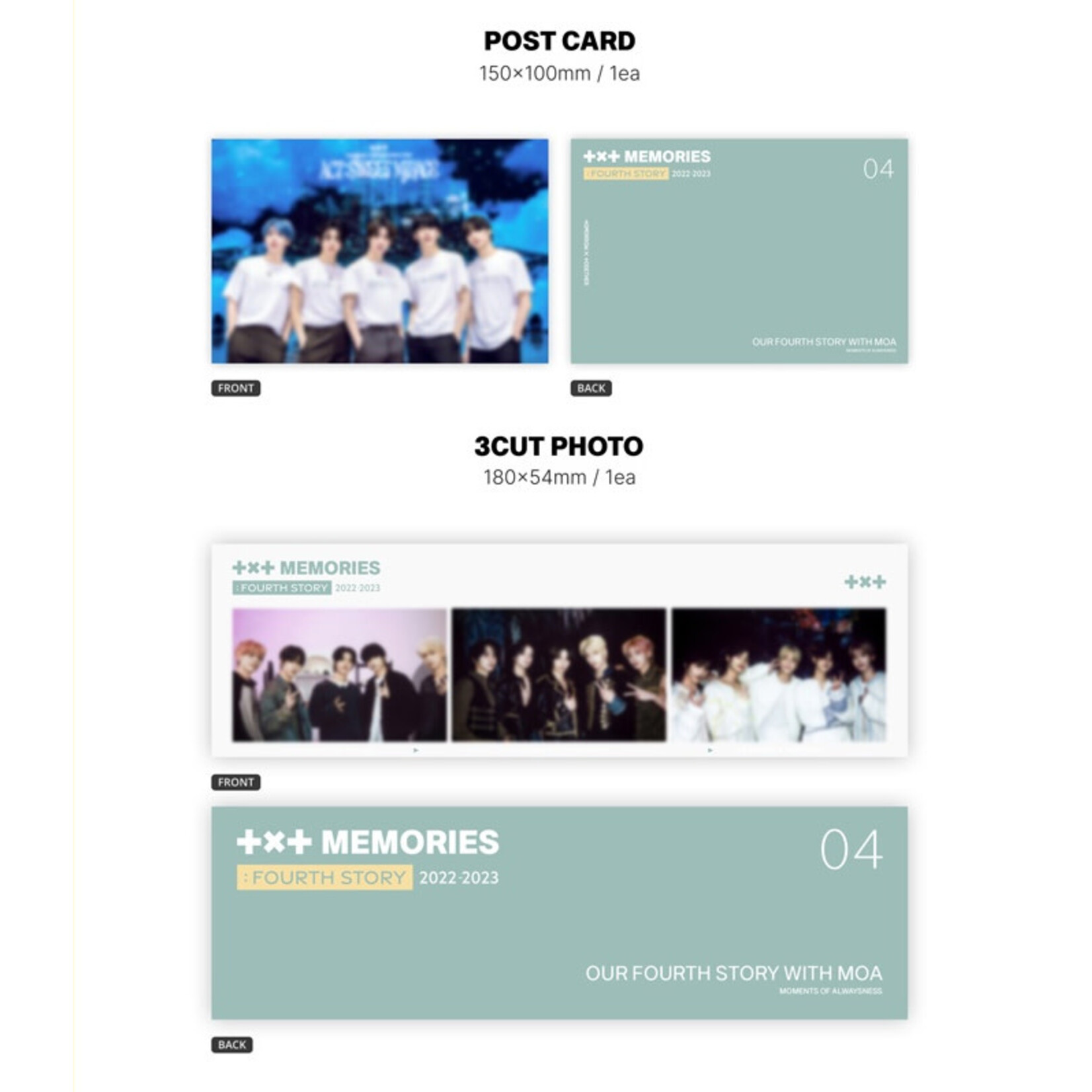 TXT TOMORROW X TOGETHER (TXT) - MEMORIES : FOURTH STORY