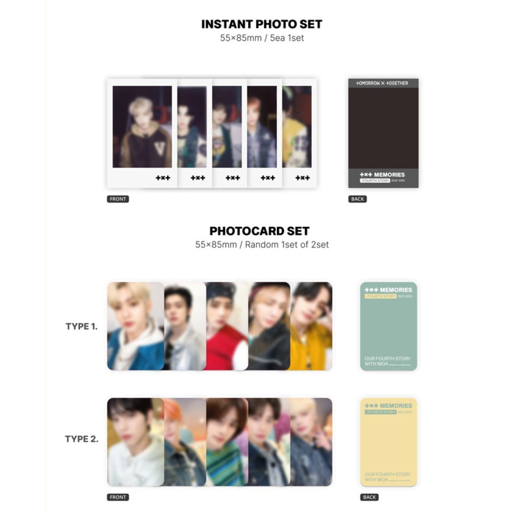 TXT TOMORROW X TOGETHER (TXT) - MEMORIES : FOURTH STORY + Weverse Gift (WS)