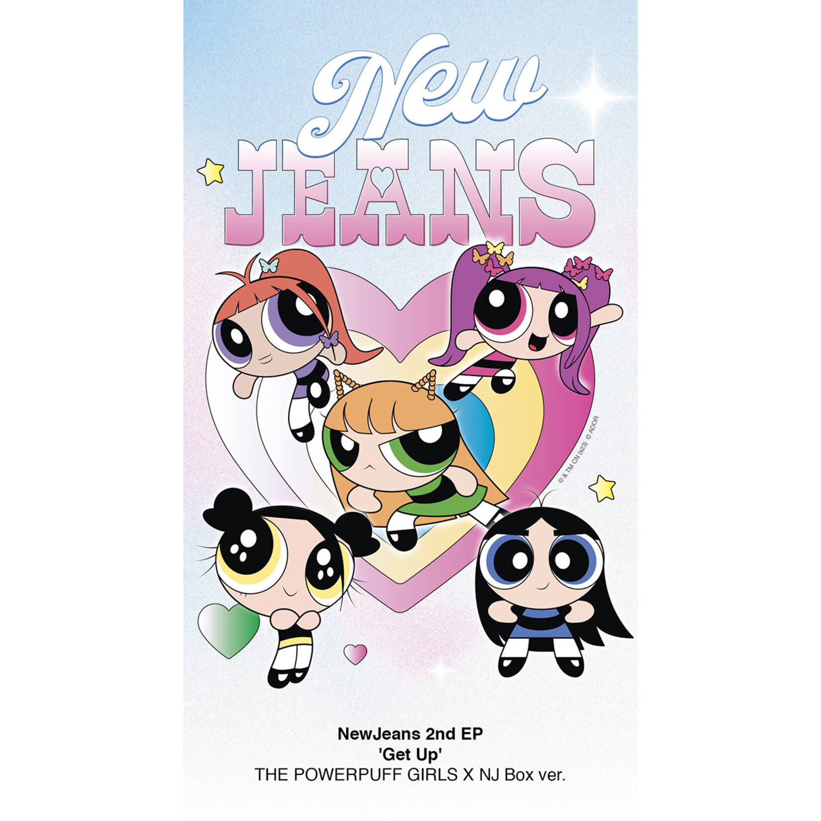 NewJeans NewJeans - 2nd EP [Get Up] (The POWERPUFF GIRLS X NJ Box Ver.)