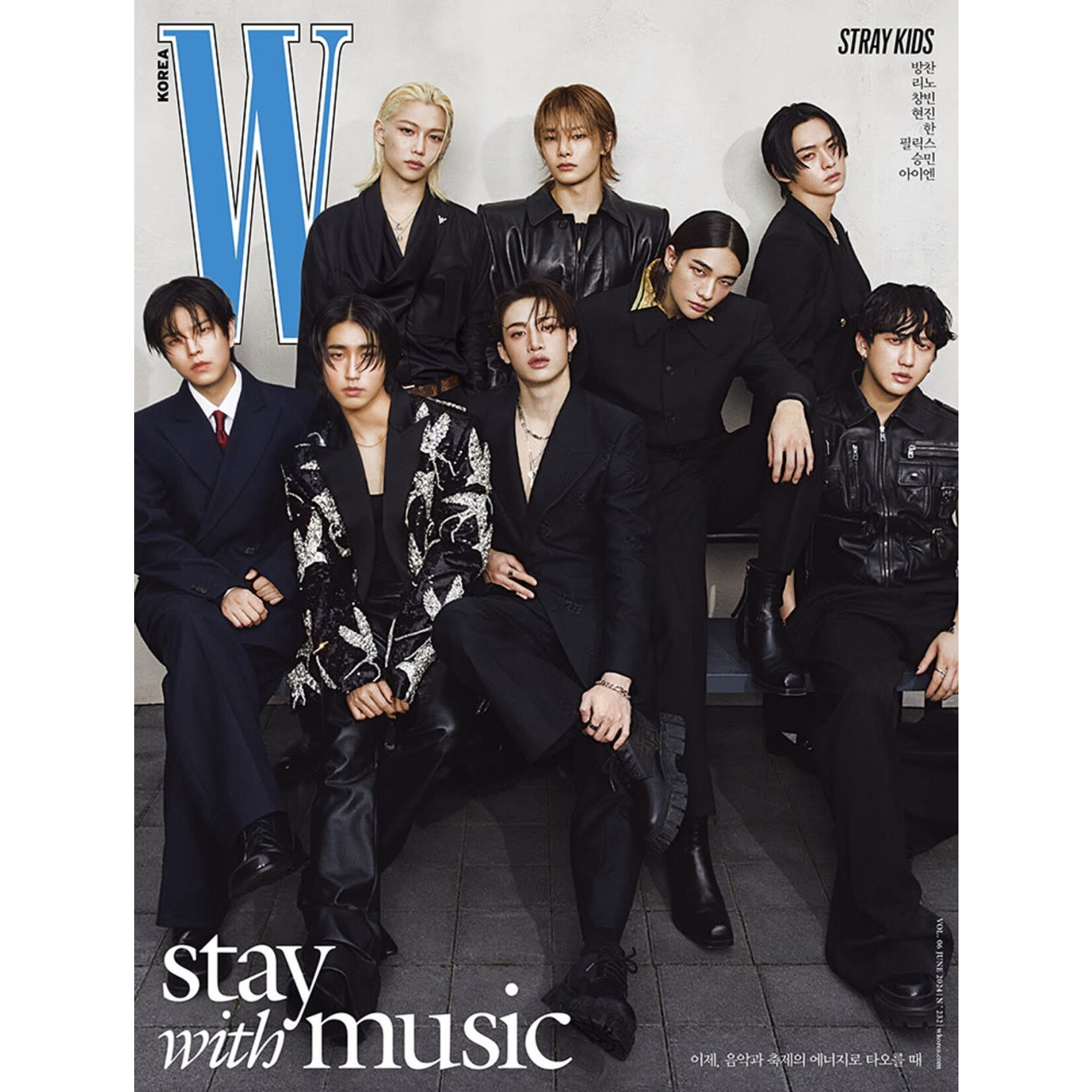 Stray Kids Stray Kids - 2024 W Magazine Volume 6