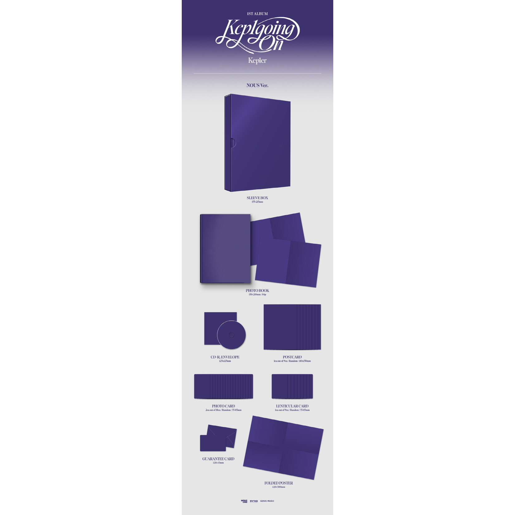 Kep1er Kep1er - 1st Album [Kep1going On] (Photobook ver.)