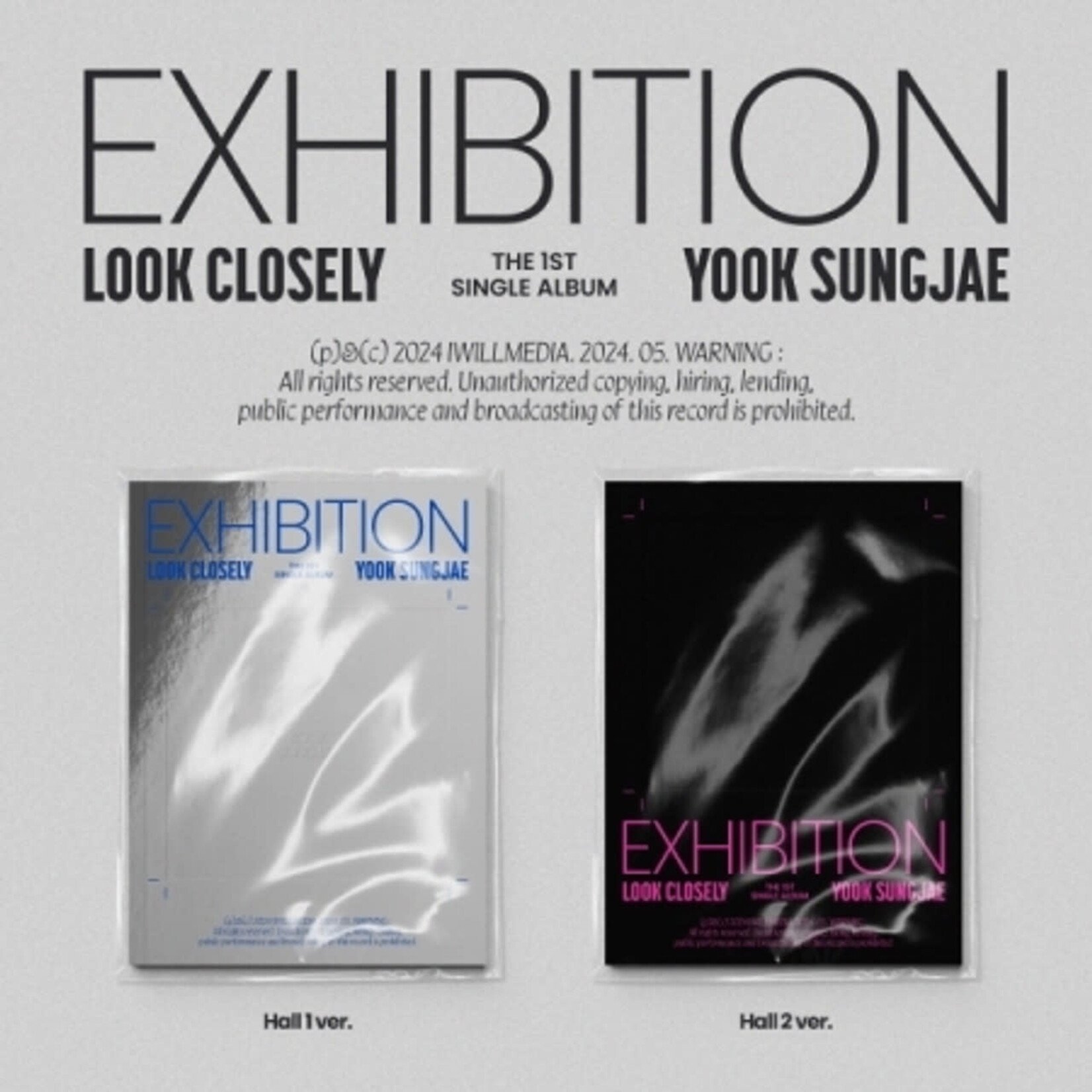 BtoB YOOK SUNGJAE - 1st Single Album [EXHIBITION : Look Closely] (Photobook Ver.)