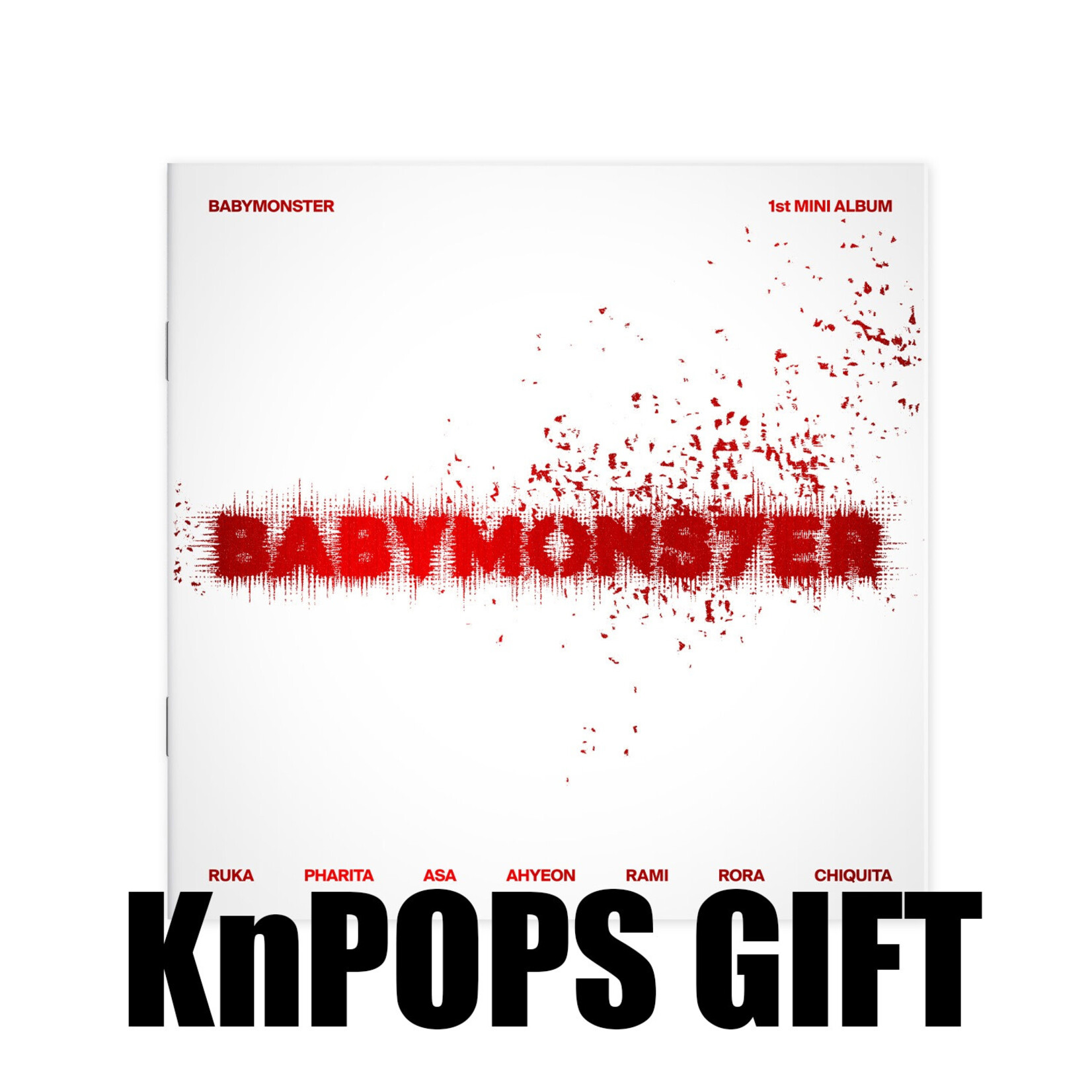 BABYMONSTER BABYMONSTER - 1st MINI ALBUM [BABYMONS7ER] PHOTOBOOK VER. + Random Photocard (KnPOPS)