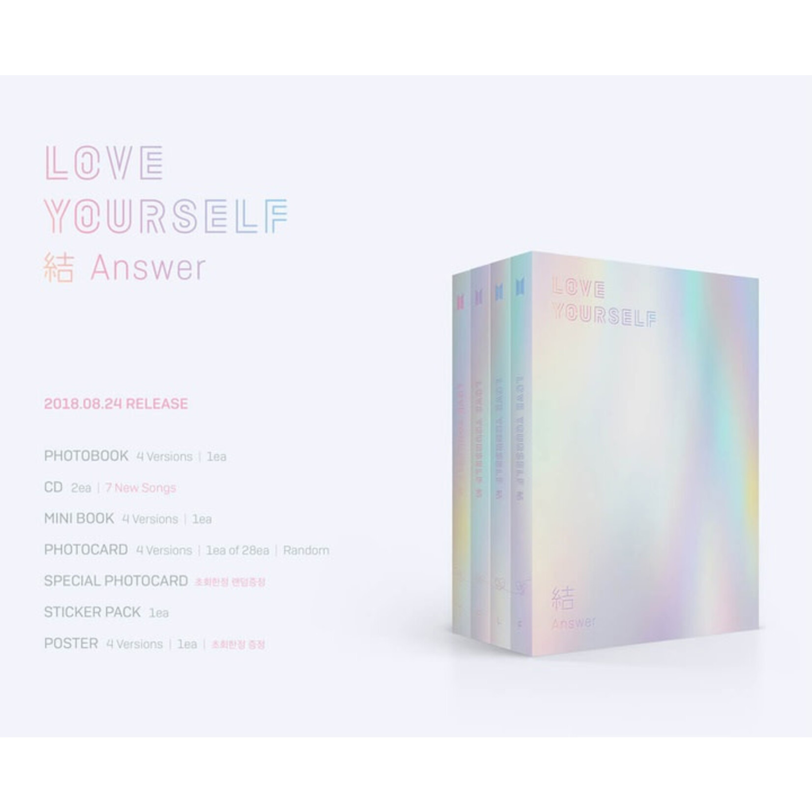 BTS BTS - LOVE YOURSELF [Answer]