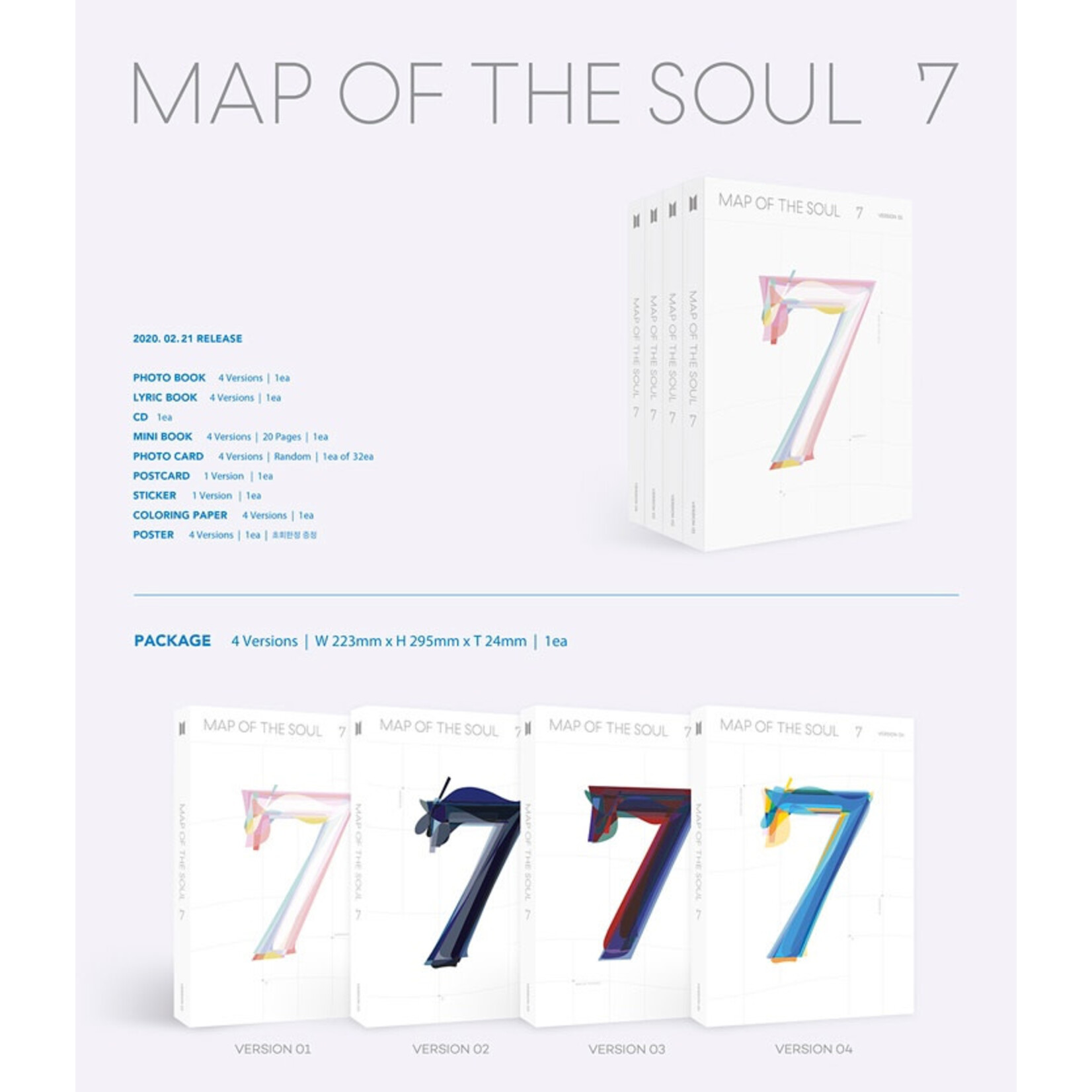 BTS BTS -  [MAP OF THE SOUL : 7]