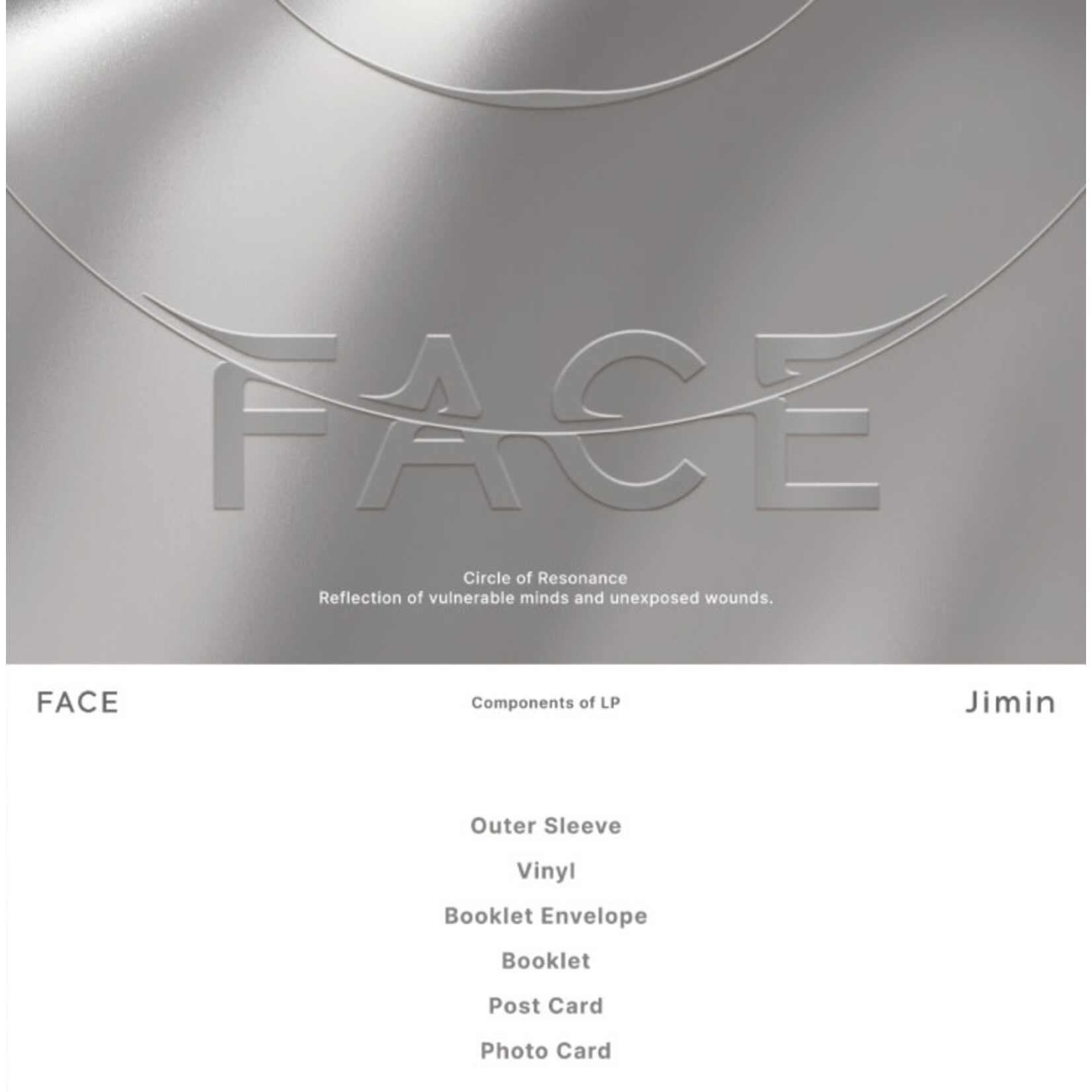 BTS JIMIN (BTS) - [FACE] LP