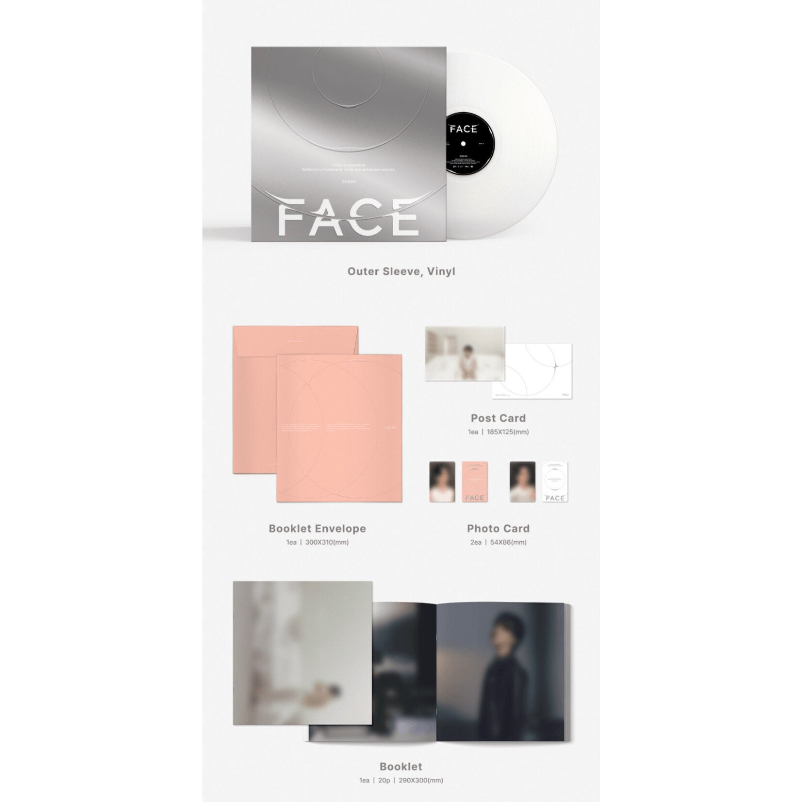 BTS JIMIN (BTS) - [FACE] LP