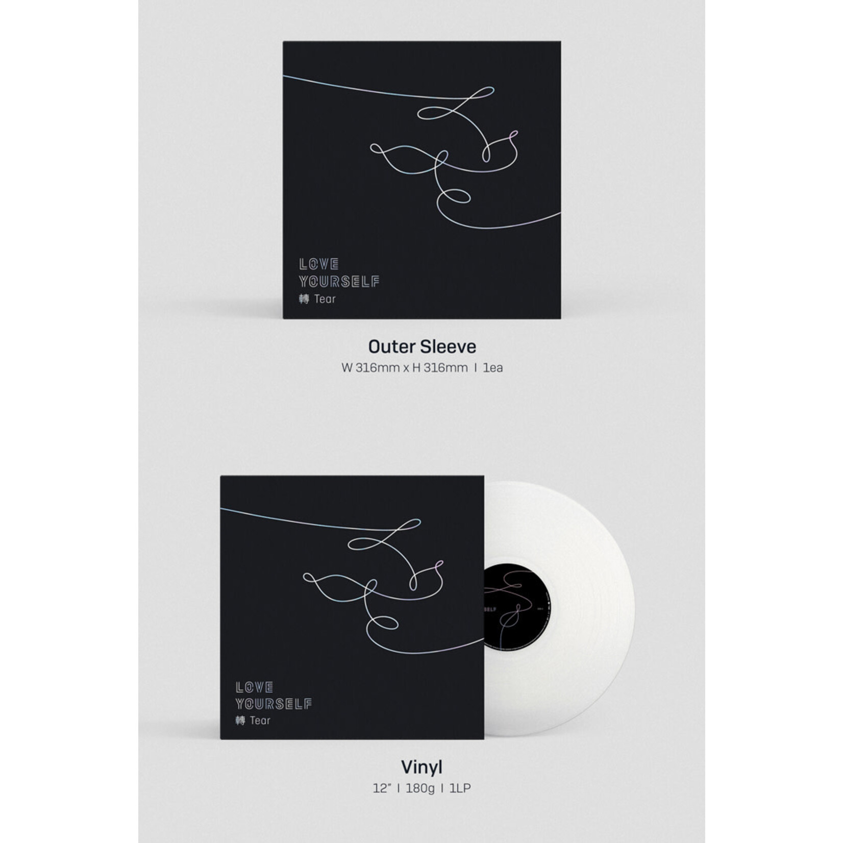BTS BTS - LOVE YOURSELF 轉 ‘Tear’ LP
