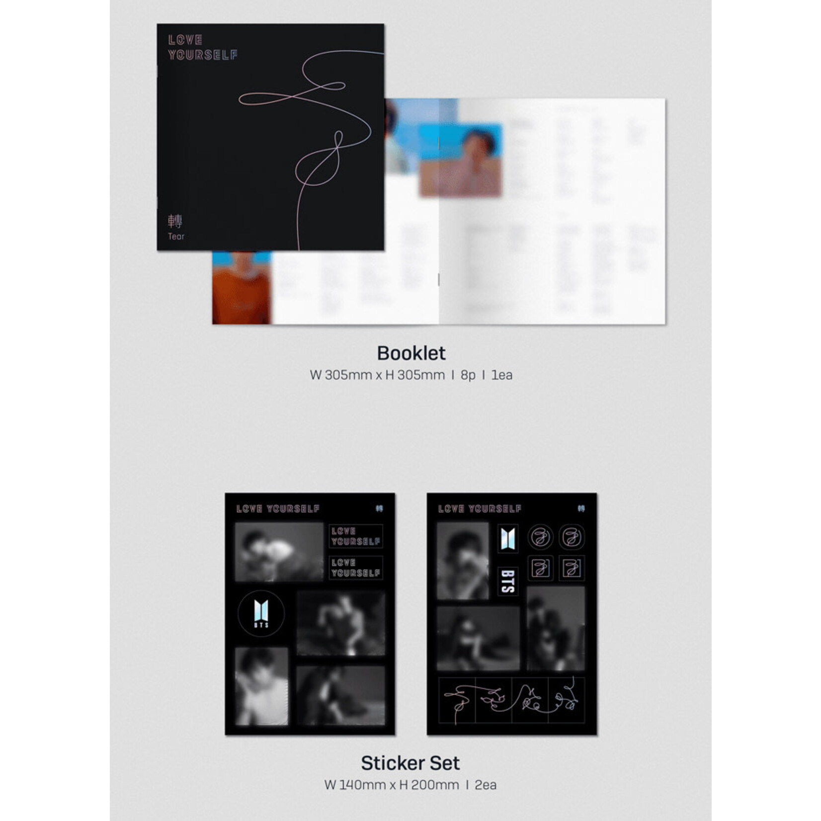 BTS BTS - LOVE YOURSELF 轉 ‘Tear’ LP