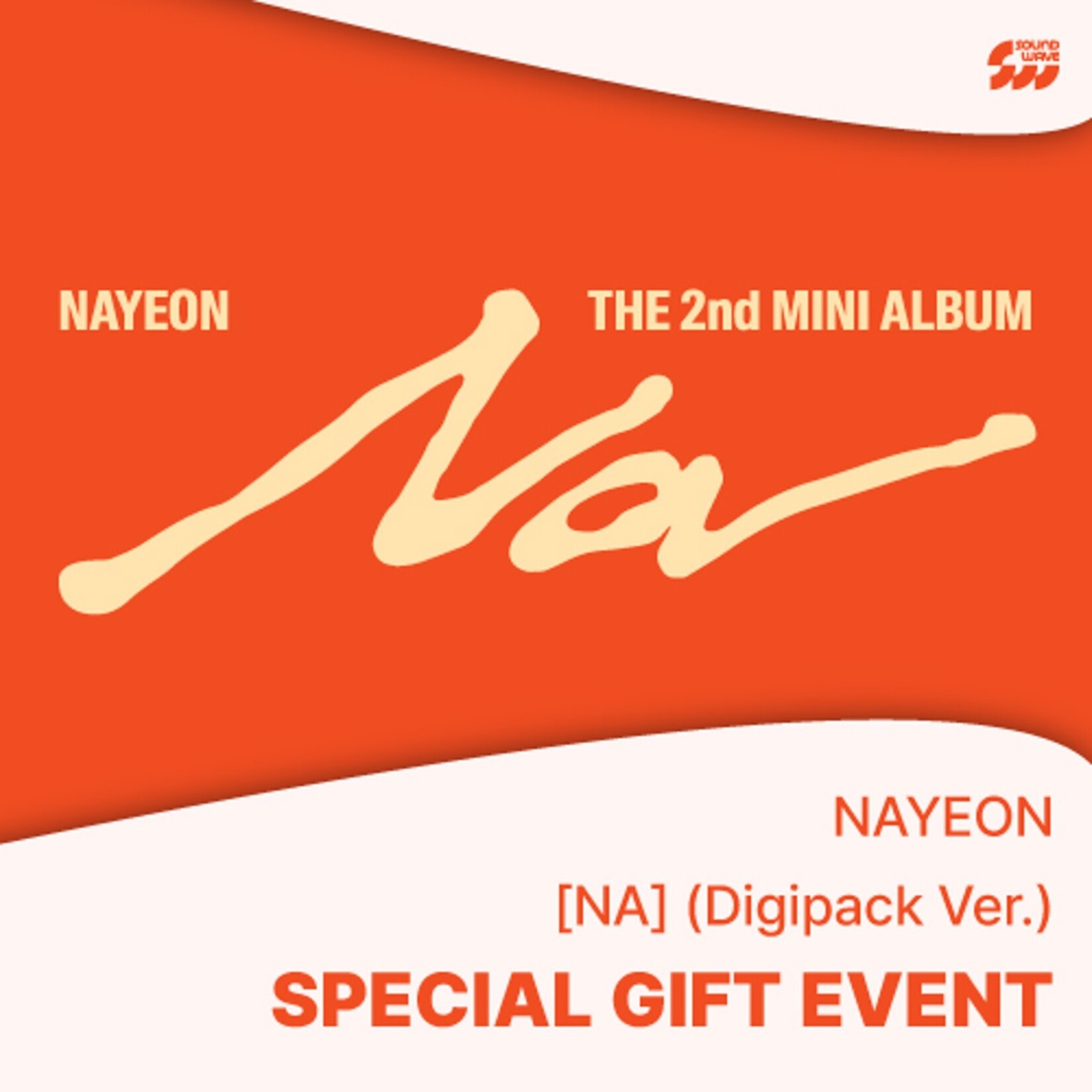 Twice NAYEON (TWICE) - 2ND MINI ALBUM [NA] (Digipack Ver.) + Random Photocard (SW)