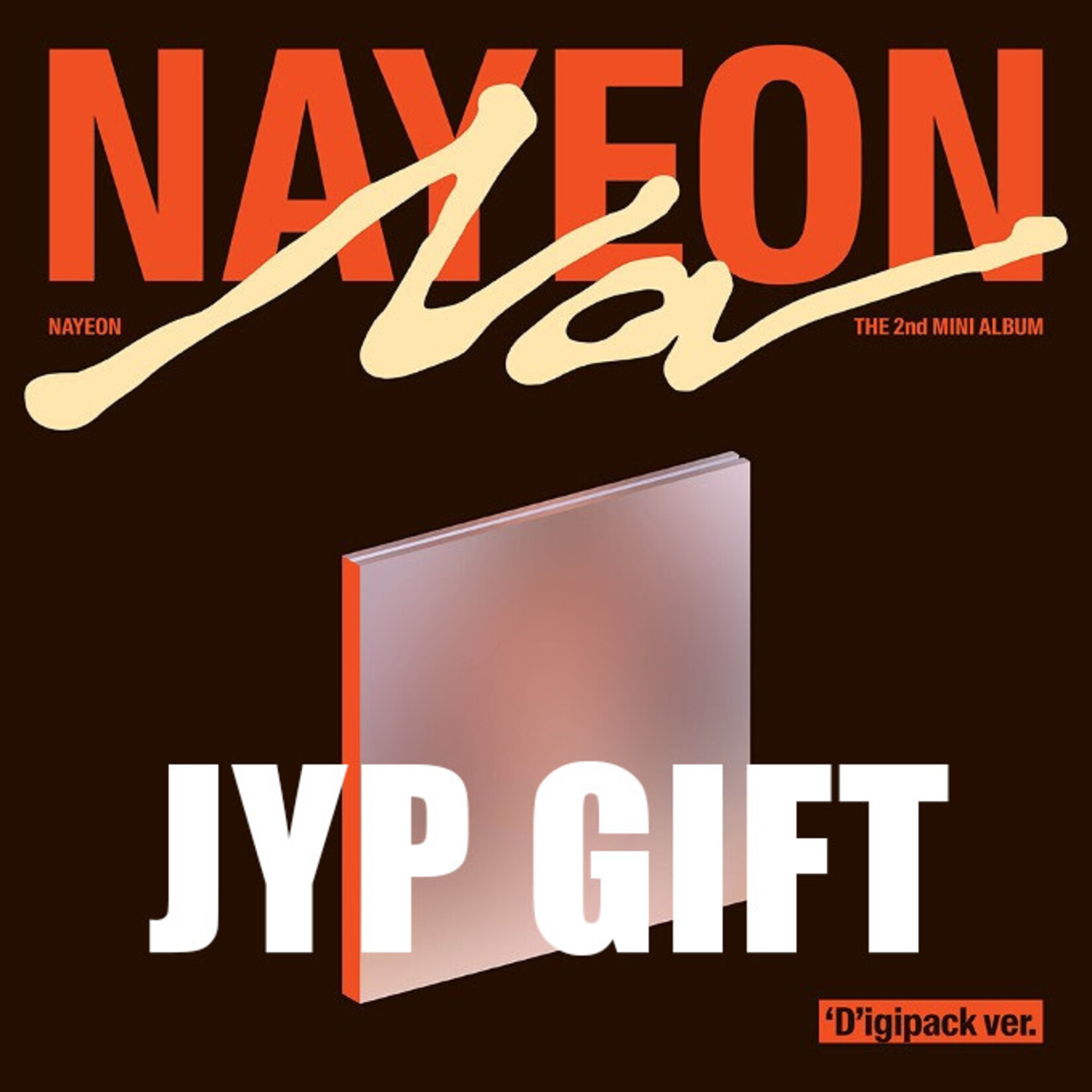 Twice NAYEON (TWICE) - 2ND MINI ALBUM [NA] (Digipack Ver.) + Random Photocard (JYP SHOP)