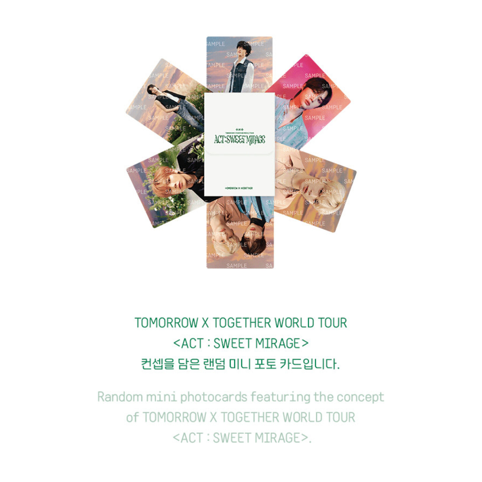 TXT [Weverse] TXT - MINI PHOTO CARD [ACT : SWEET MIRAGE]