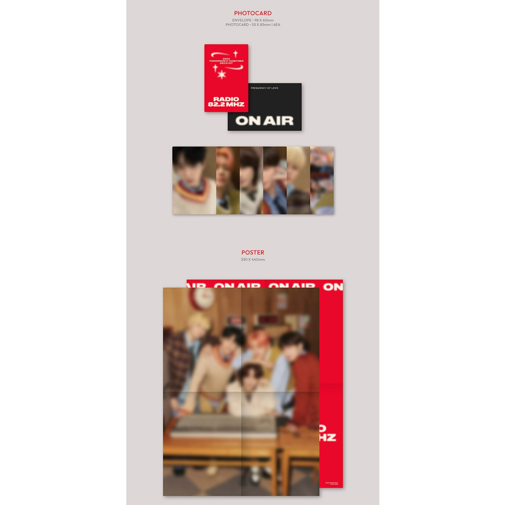 TXT TOMORROW X TOGETHER (TXT) - TOMORROW X TOGETHER 2024 DECO KIT