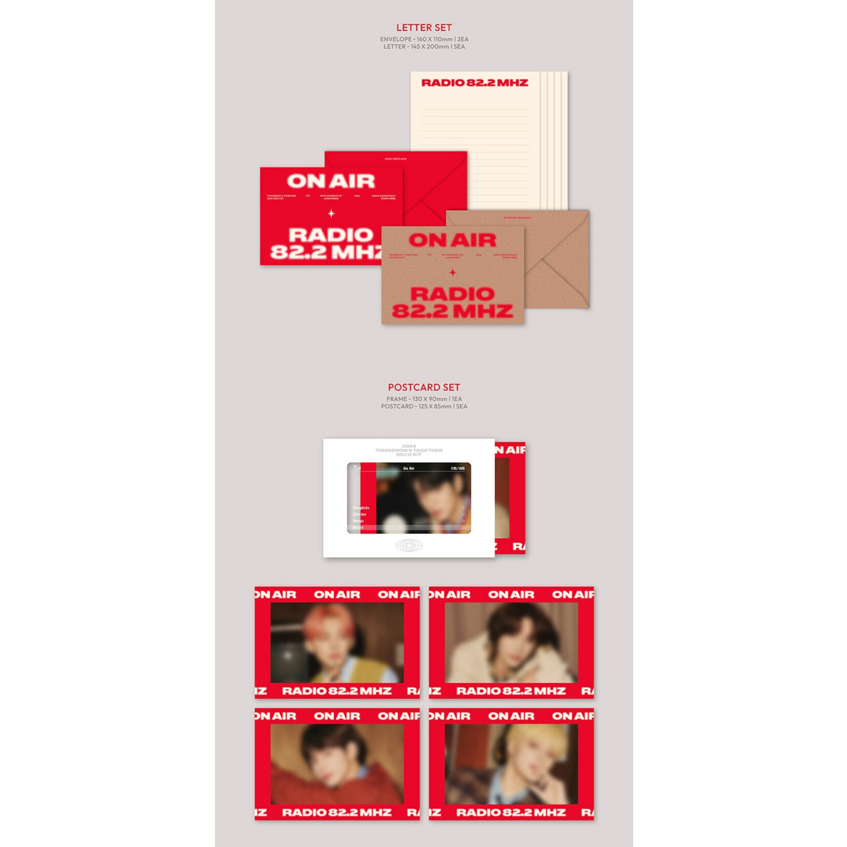TXT TOMORROW X TOGETHER (TXT) - TOMORROW X TOGETHER 2024 DECO KIT