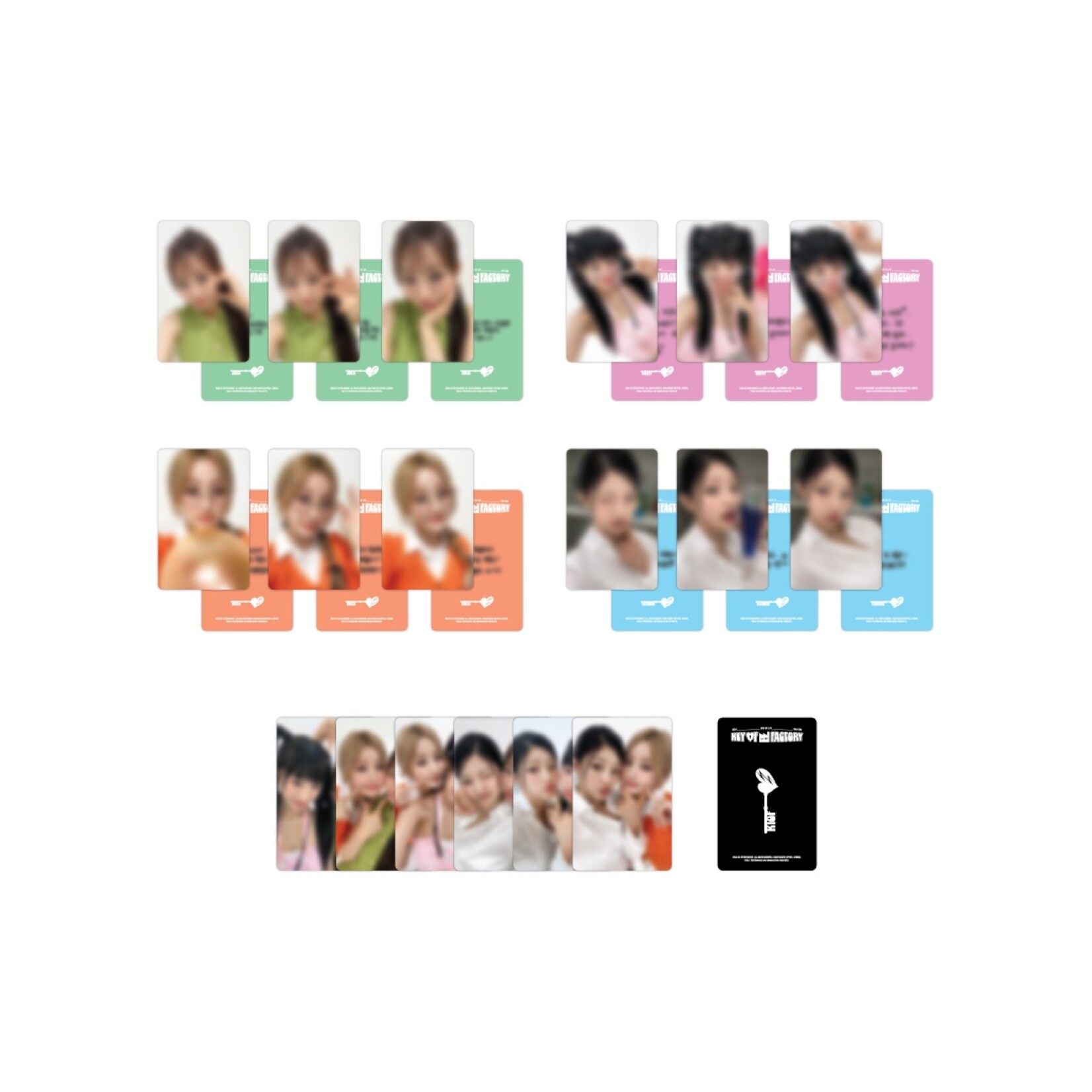 KISS OF LIFE KISS OF LIFE - '2024 FAN-CON [KEY OF FACTORY] MD' Random Photocard