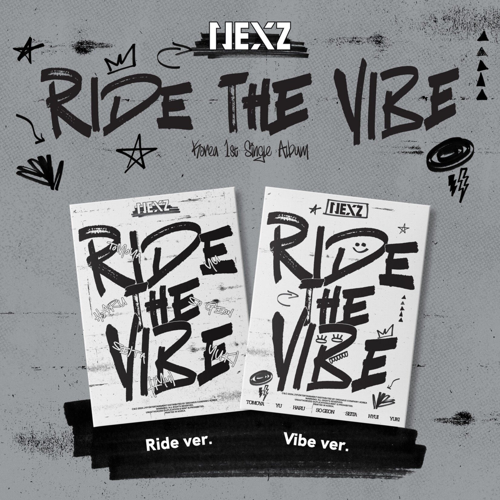 NEXZ NEXZ - The 1st Single Album [Ride the Vibe] (Photobook ver)