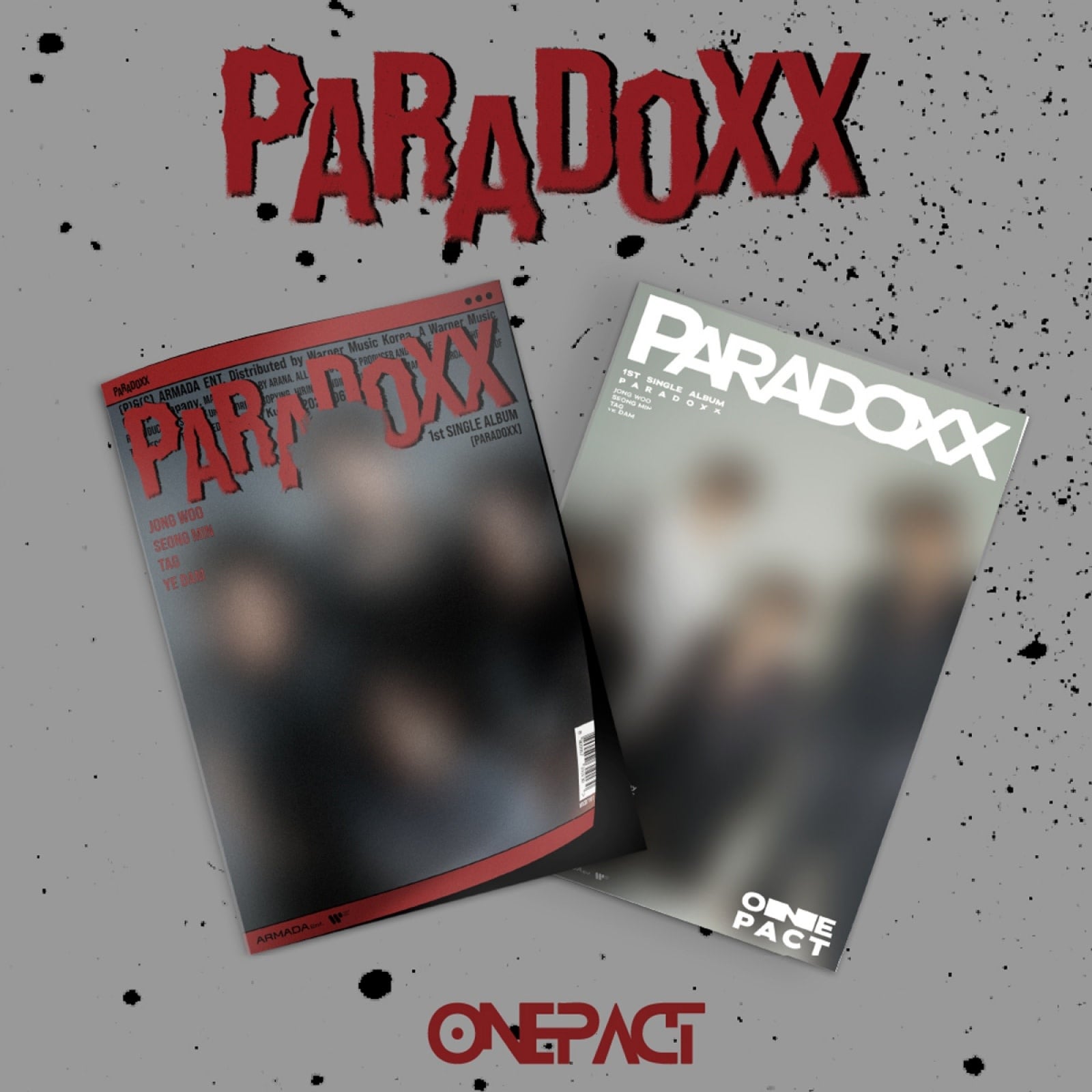 ONE PACT - 1ST SINGLE ALBUM [PARADOXX] (Photobook Ver.) - K-Town