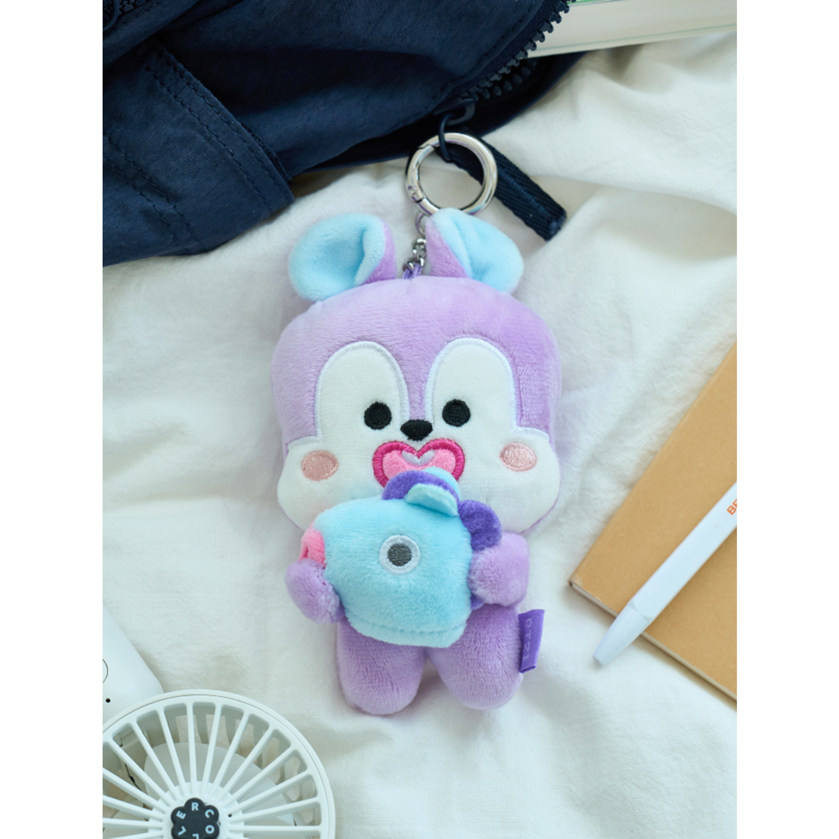BTS BT21 - MANG BASIC DOLL KEYRING WITH MASK