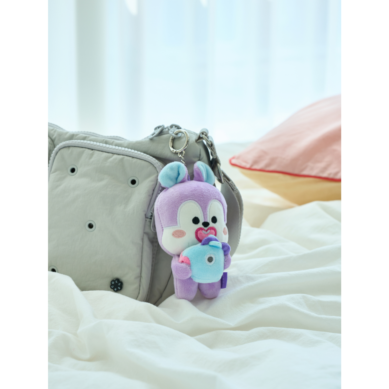 BTS BT21 - MANG BASIC DOLL KEYRING WITH MASK