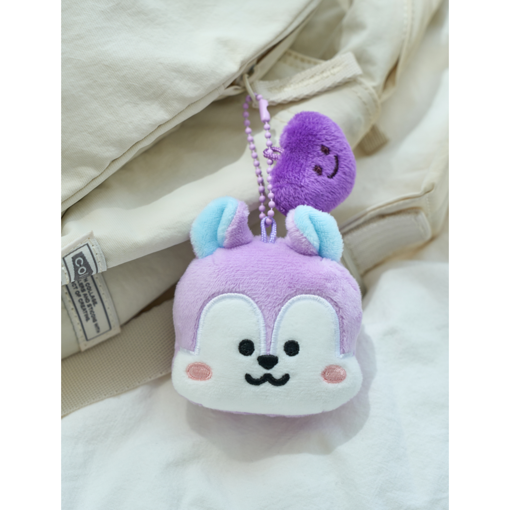 BTS BT21 - MANG BASIC FACE DOLL KEYRING (Basic)