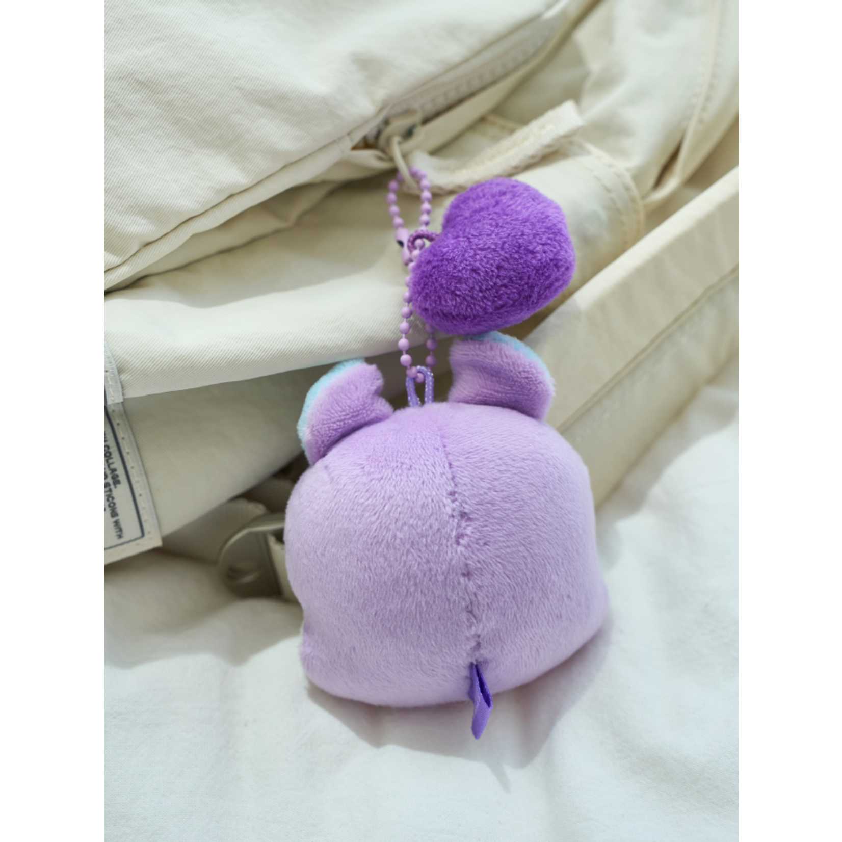 BTS BT21 - MANG BASIC FACE DOLL KEYRING (Basic)