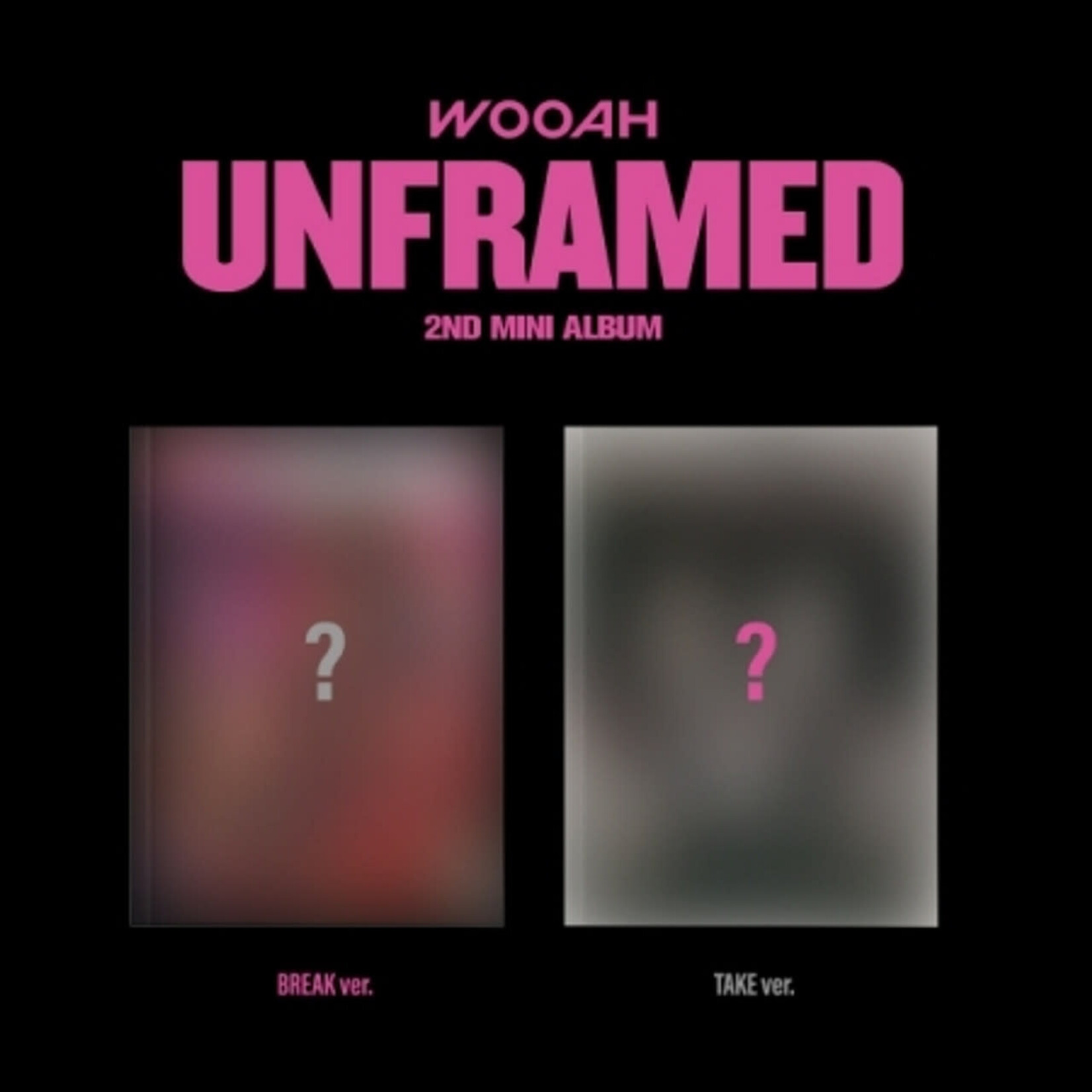 WOOAH WOOAH - 2nd Mini Album [UNFRAMED] (Photobook Ver.)