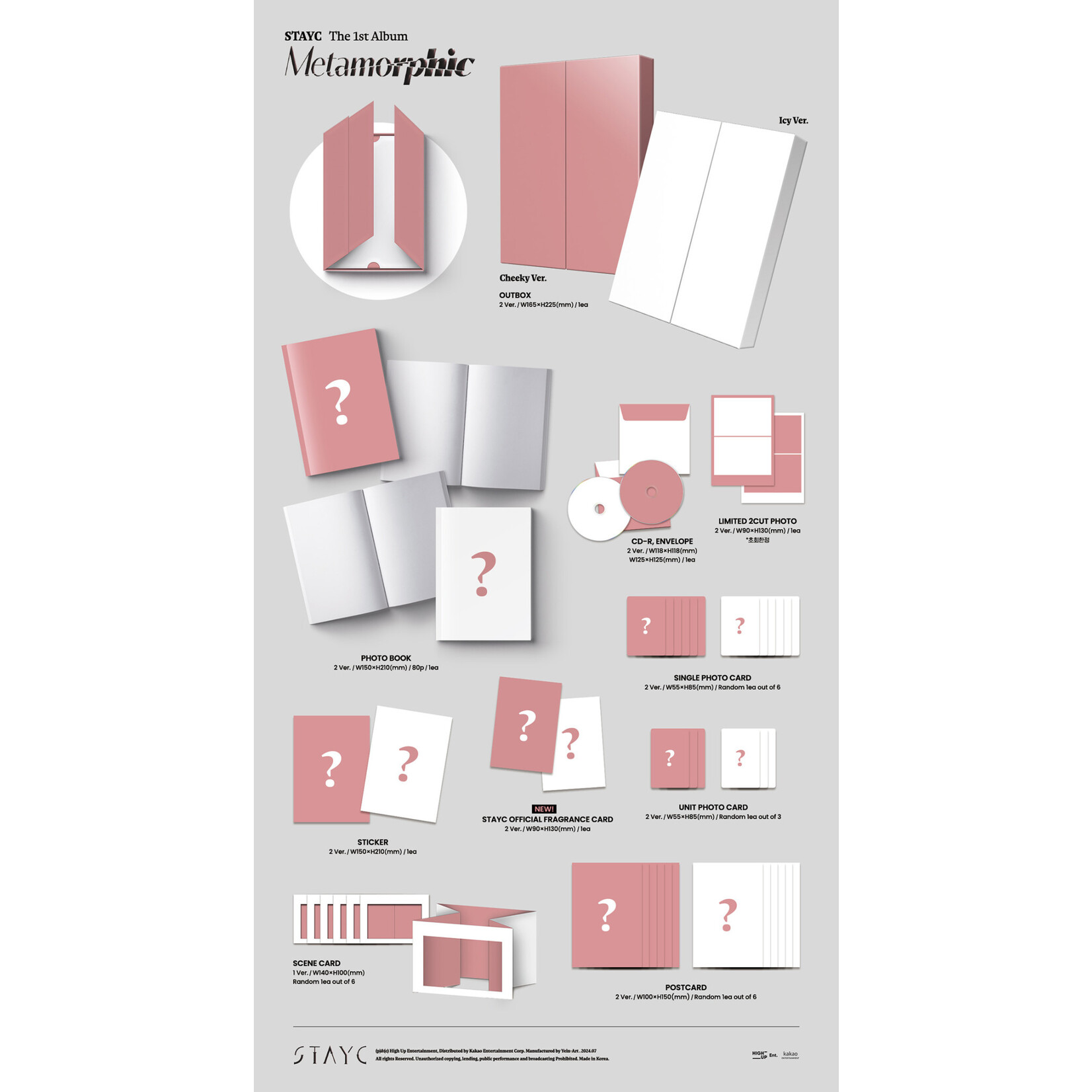 StayC STAYC - 1st Album : Metamorphic (Photobook Ver.)