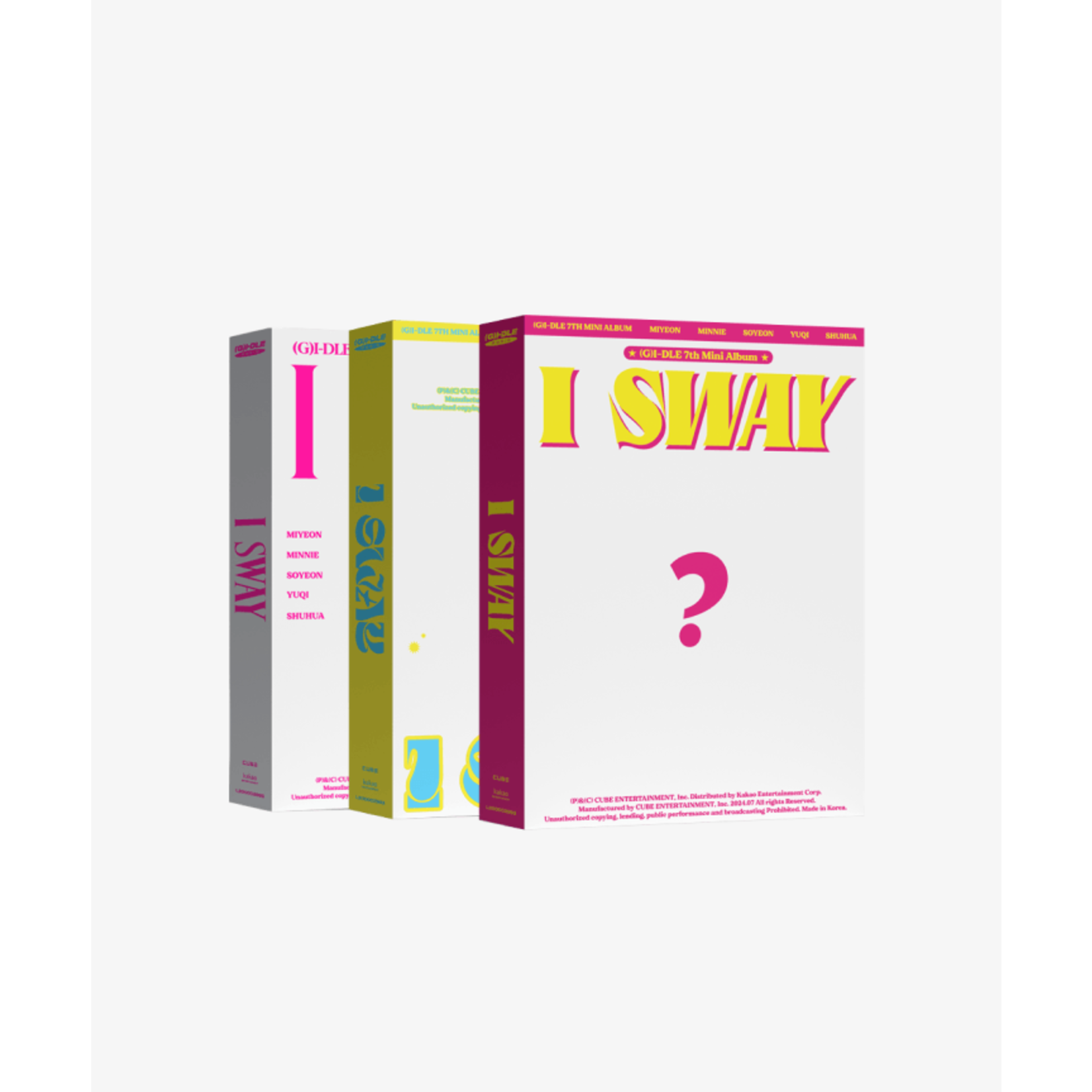 (G)I-DLE (G)I-DLE - 7th Mini Album [I SWAY] (Photobook Ver.)