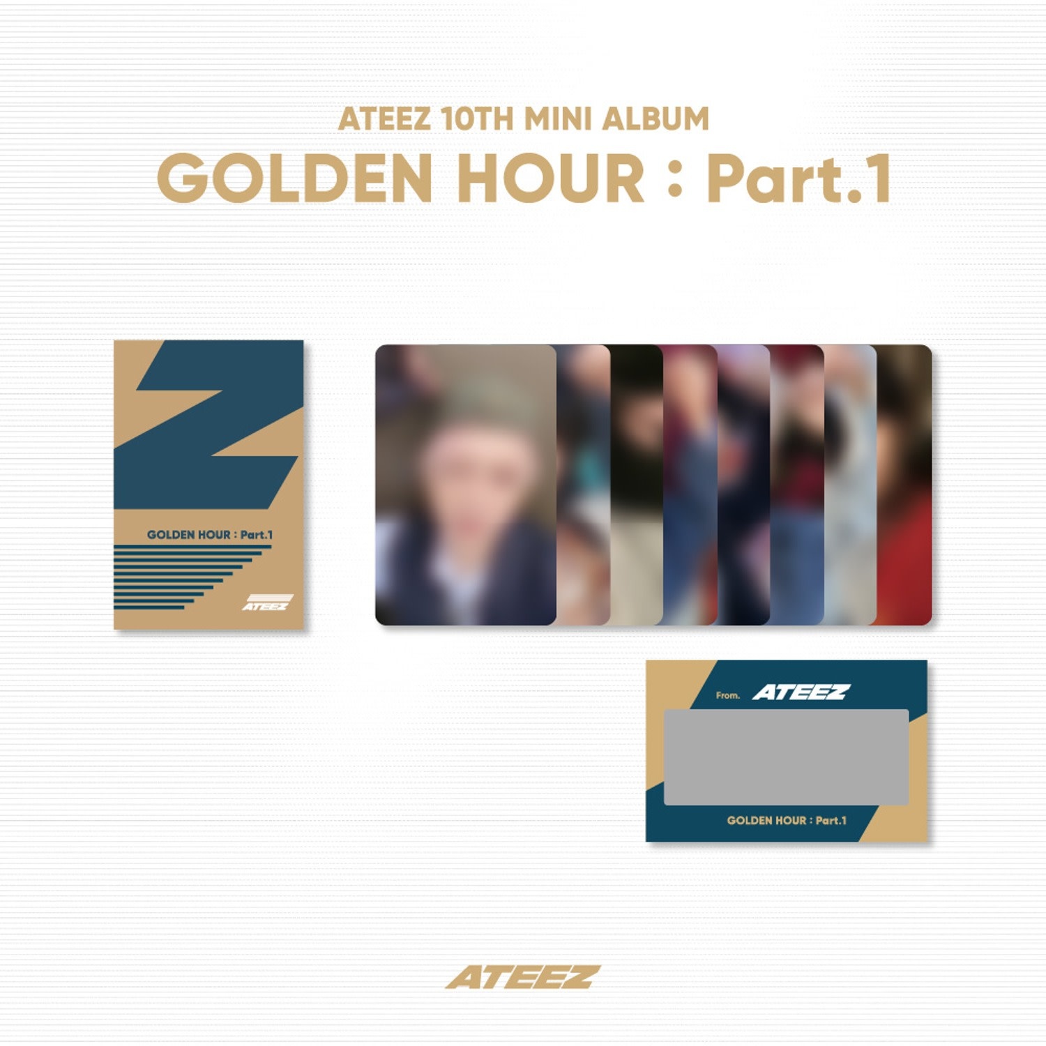 ATEEZ - [GOLDEN HOUR : Part.1] 日本公式輸入盤販売決定