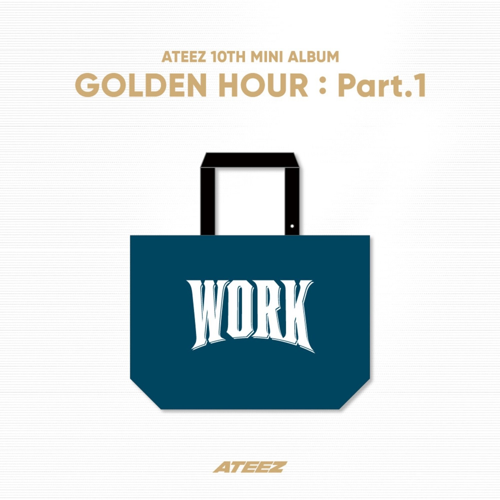 ATEEZ ATEEZ - '[GOLDEN HOUR : Part.1] OFFICIAL MD' REUSABLE BAG