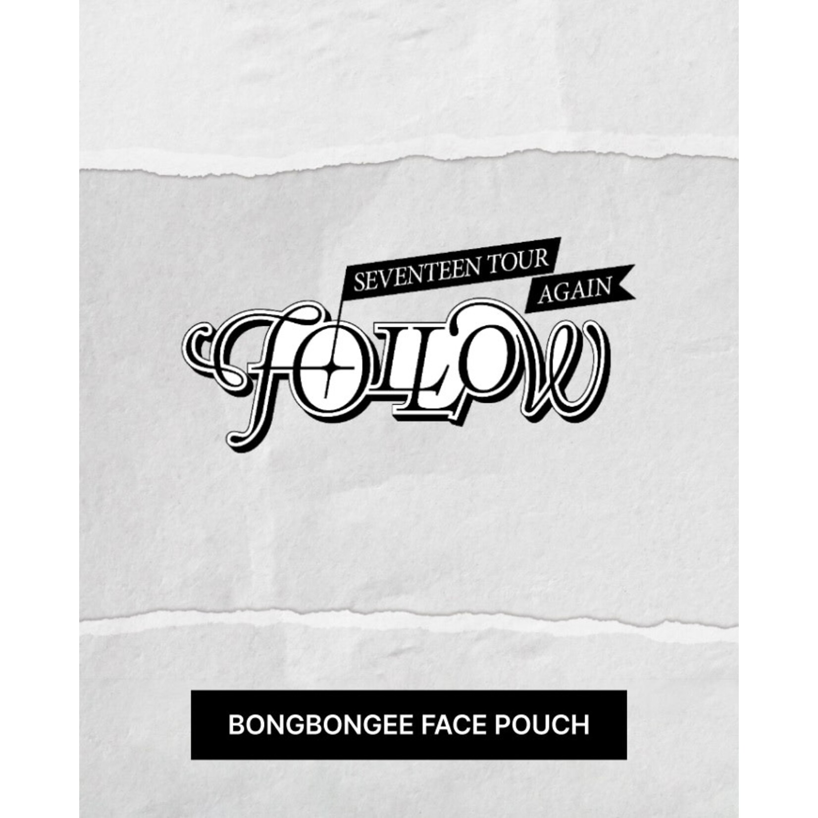 Seventeen SEVENTEEN - TOUR 'FOLLOW' AGAIN TO INCHEON BONGBONGEE Face Pouch