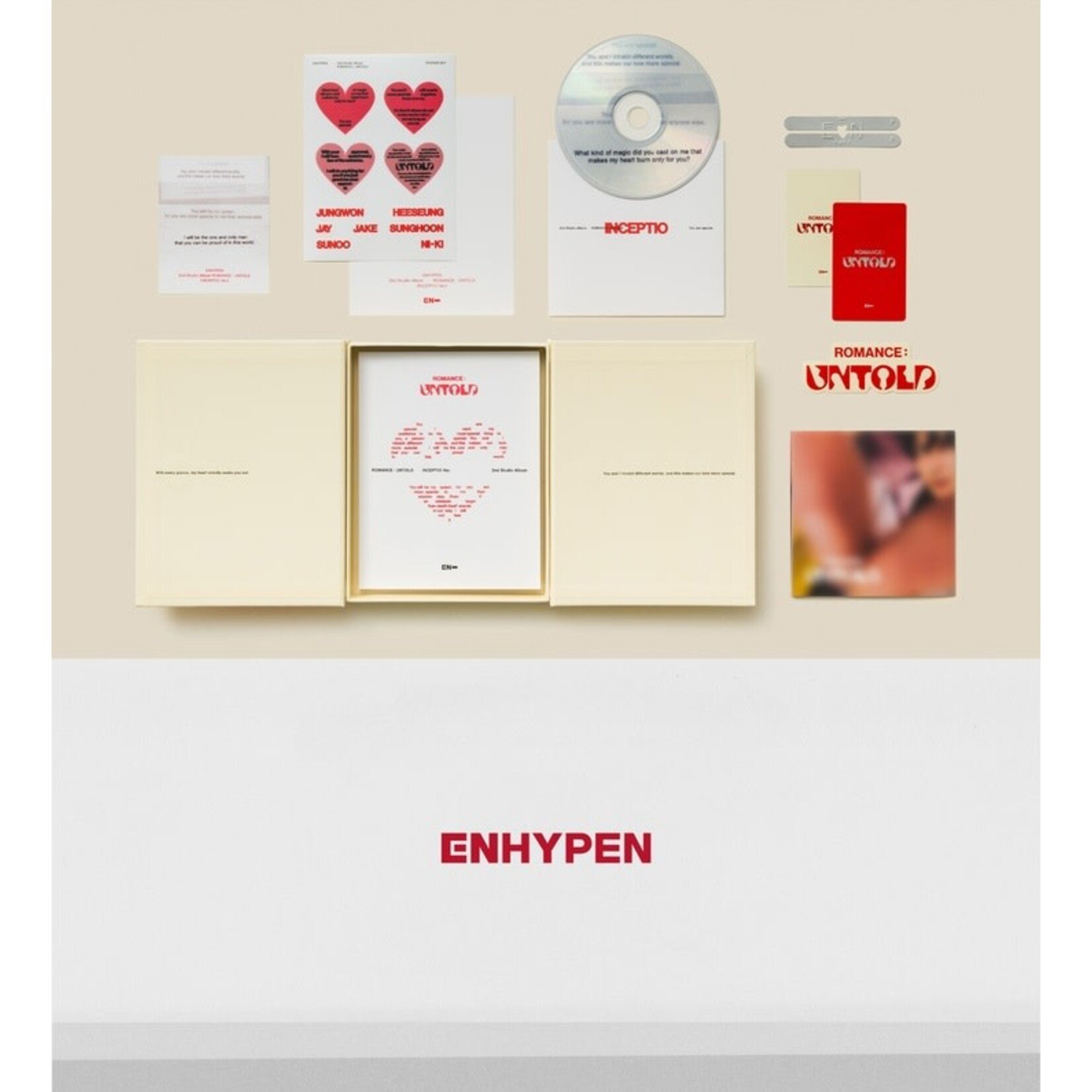 Enhypen ENHYPEN - 2nd Album [ROMANCE : UNTOLD] (Photobook Ver.)